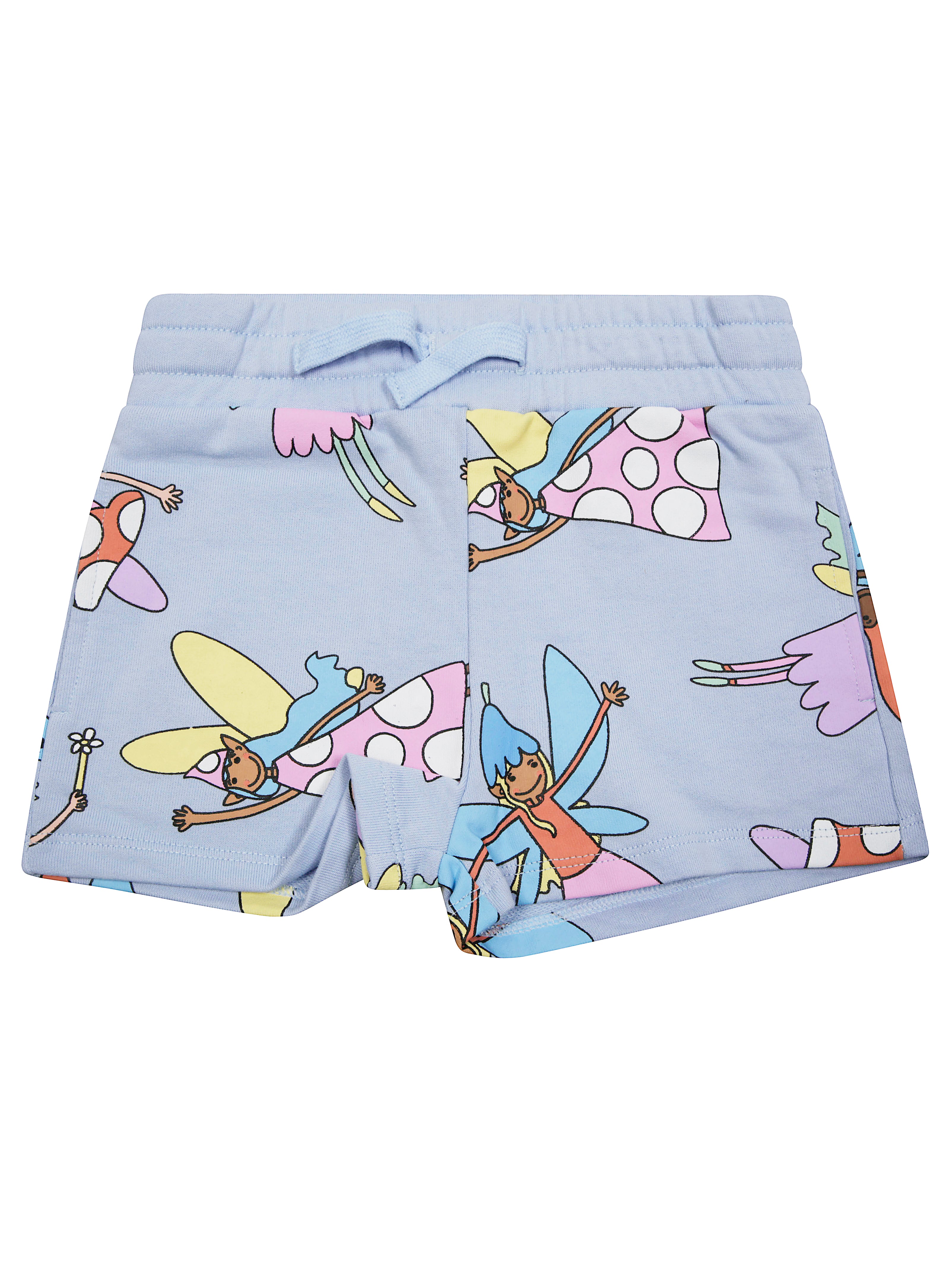 STELLA MC CARTNEY Mini Sweatshirt Shorts with Drawstring