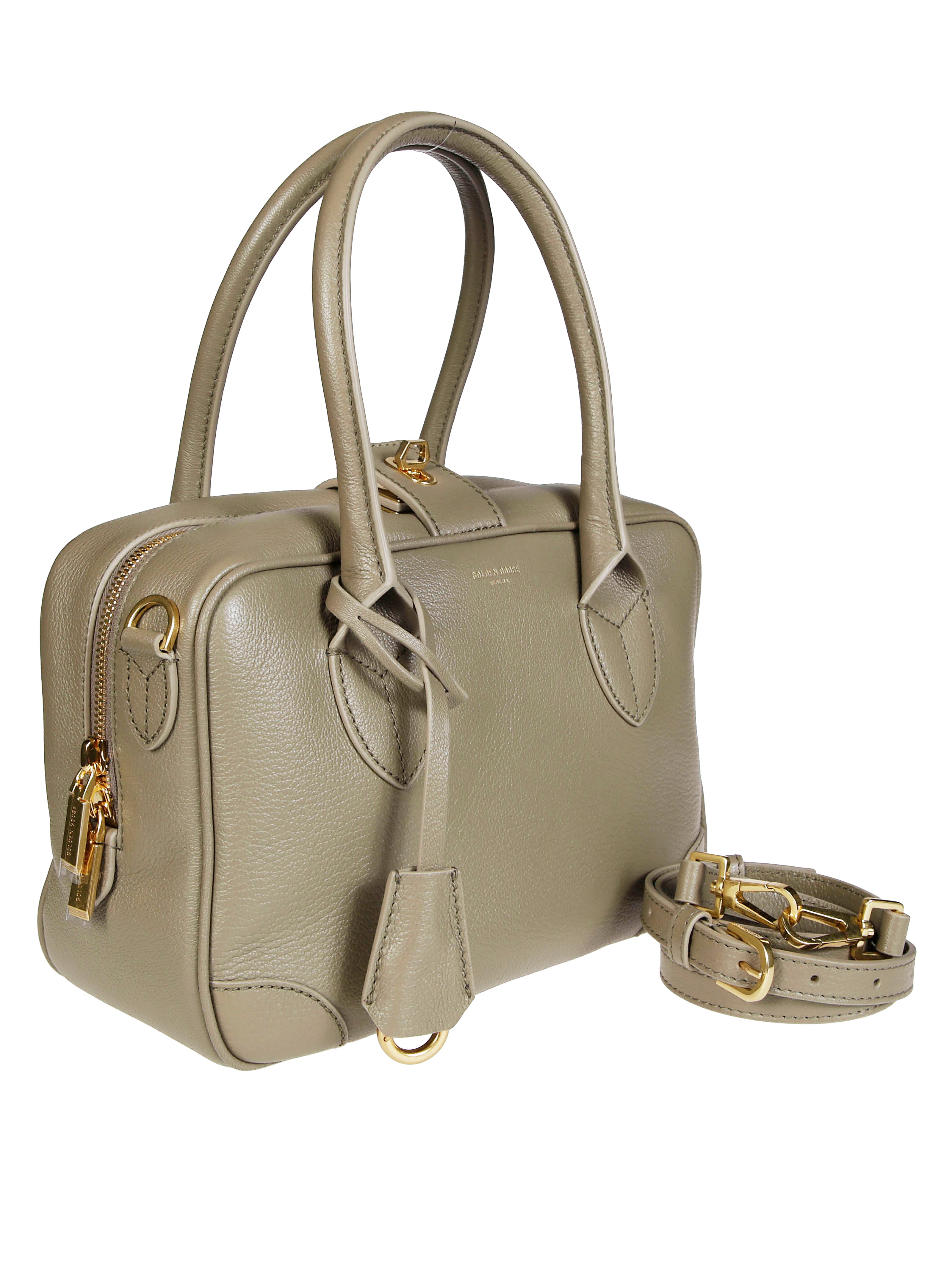 GOLDEN GOOSE Double Closure Crossbody Mini Handbag
