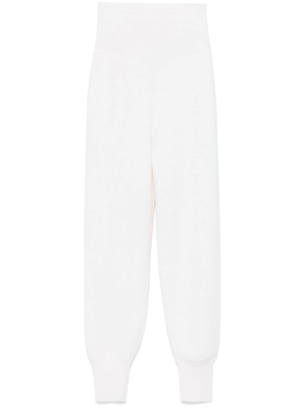 CHLOÉ High-Waisted Knit Trousers for Women