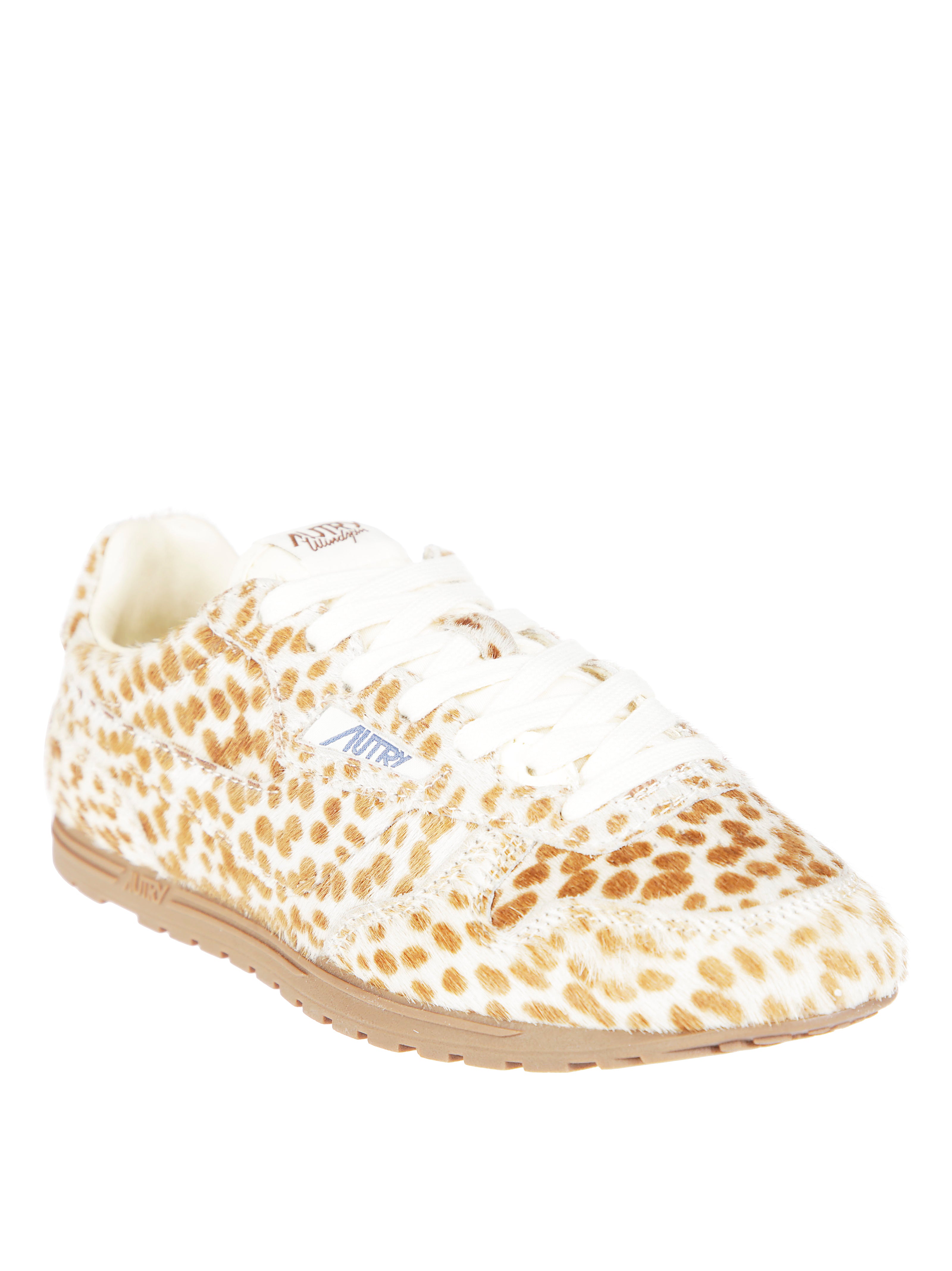 AUTRY Wild Print Low Top Sneakers for Men