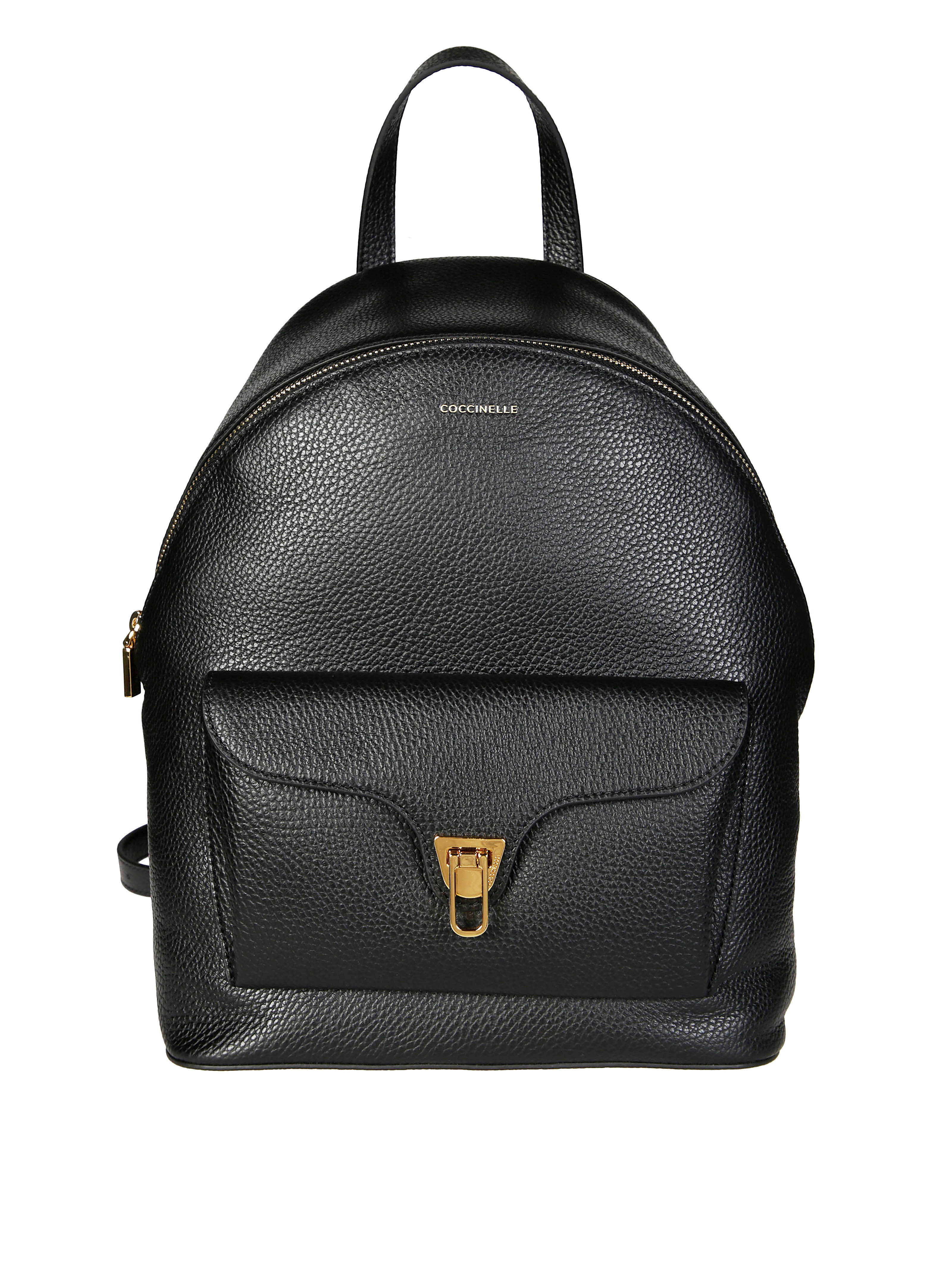 COCCINELLE Men's Mini Backpack with Zip and External Pocket