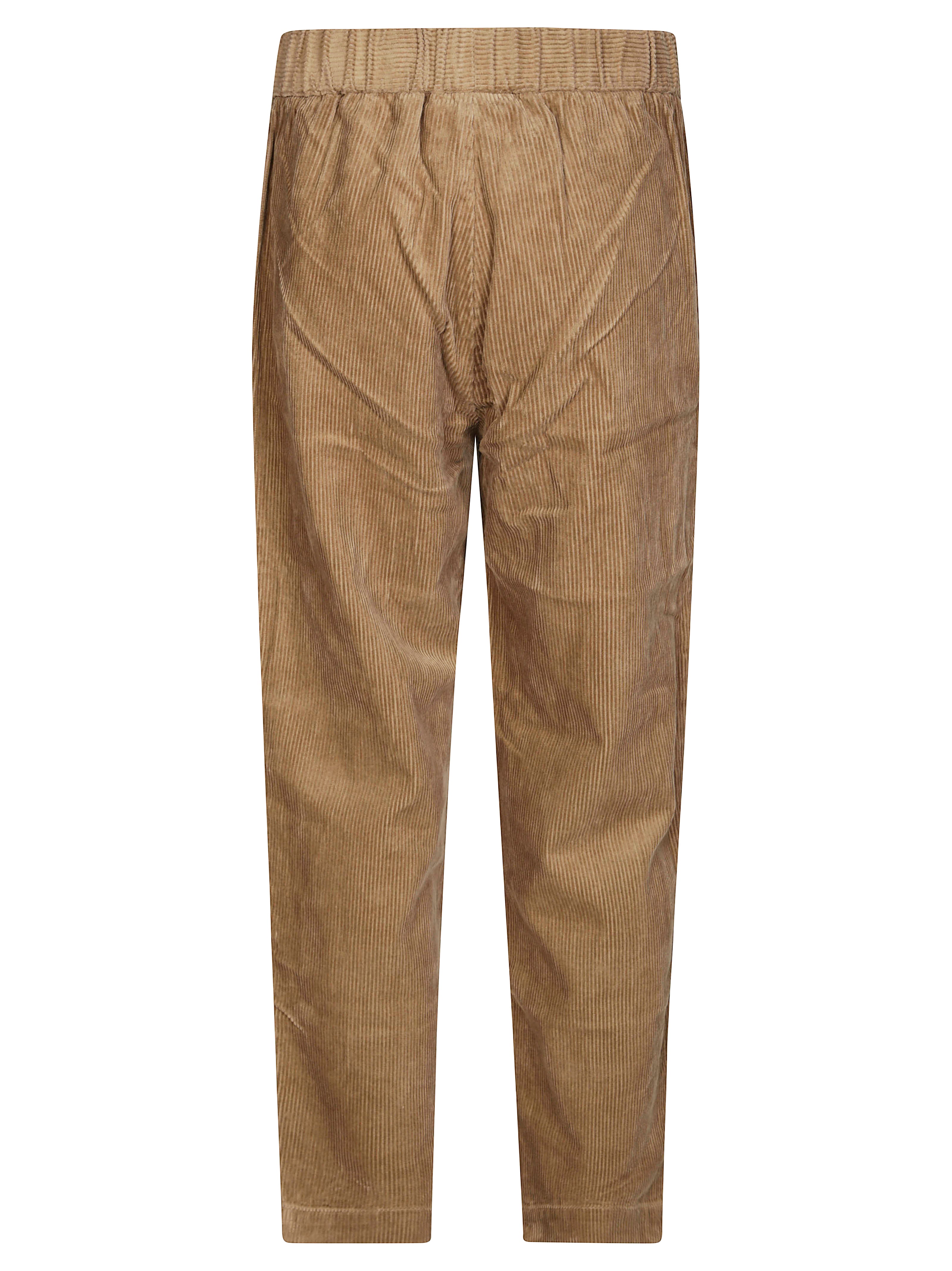 SUN 68 Men's Velvet Striped Trousers - FW25 Collection