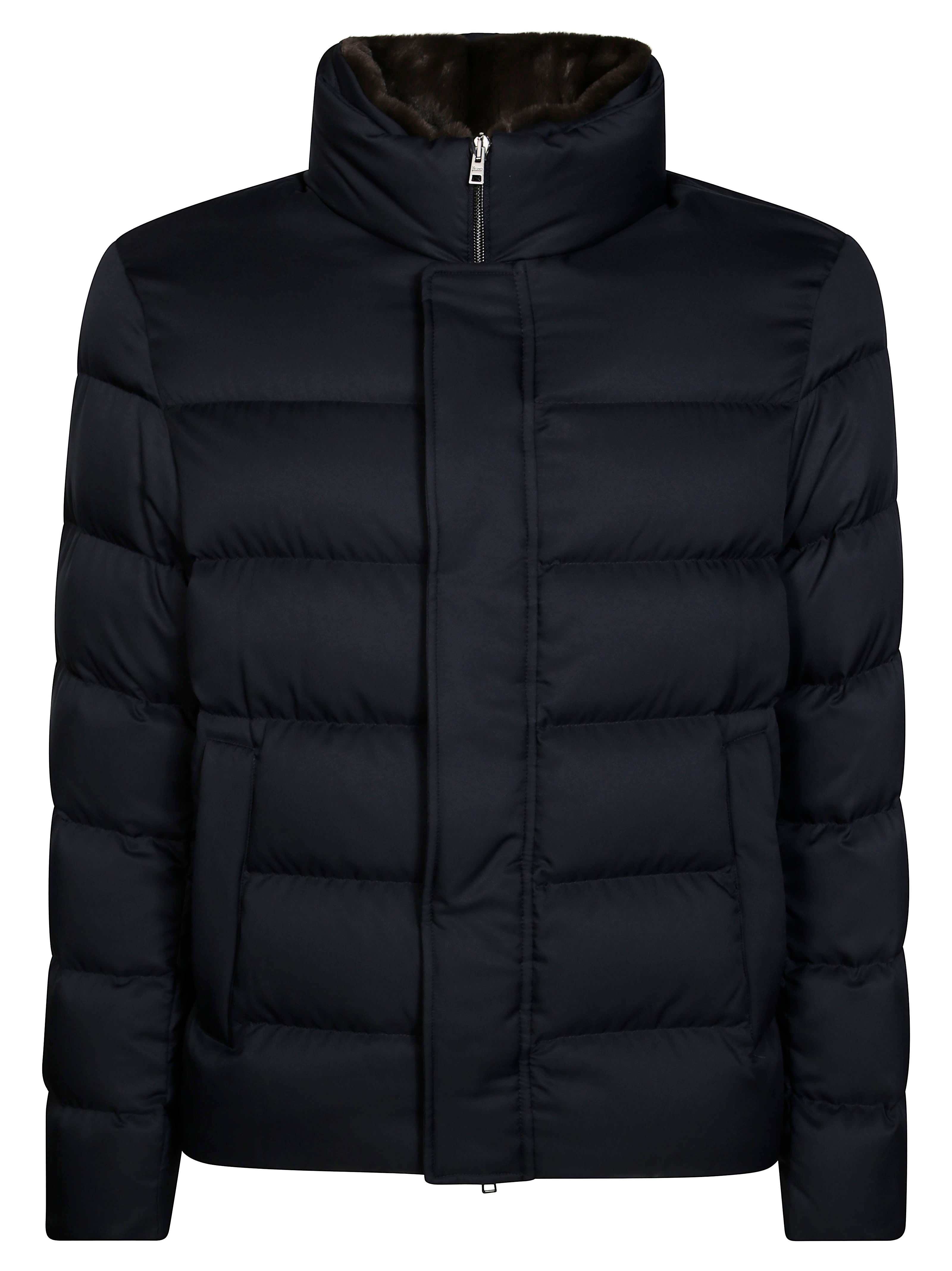 HERNO Women's Mini Puffer Neck Jacket