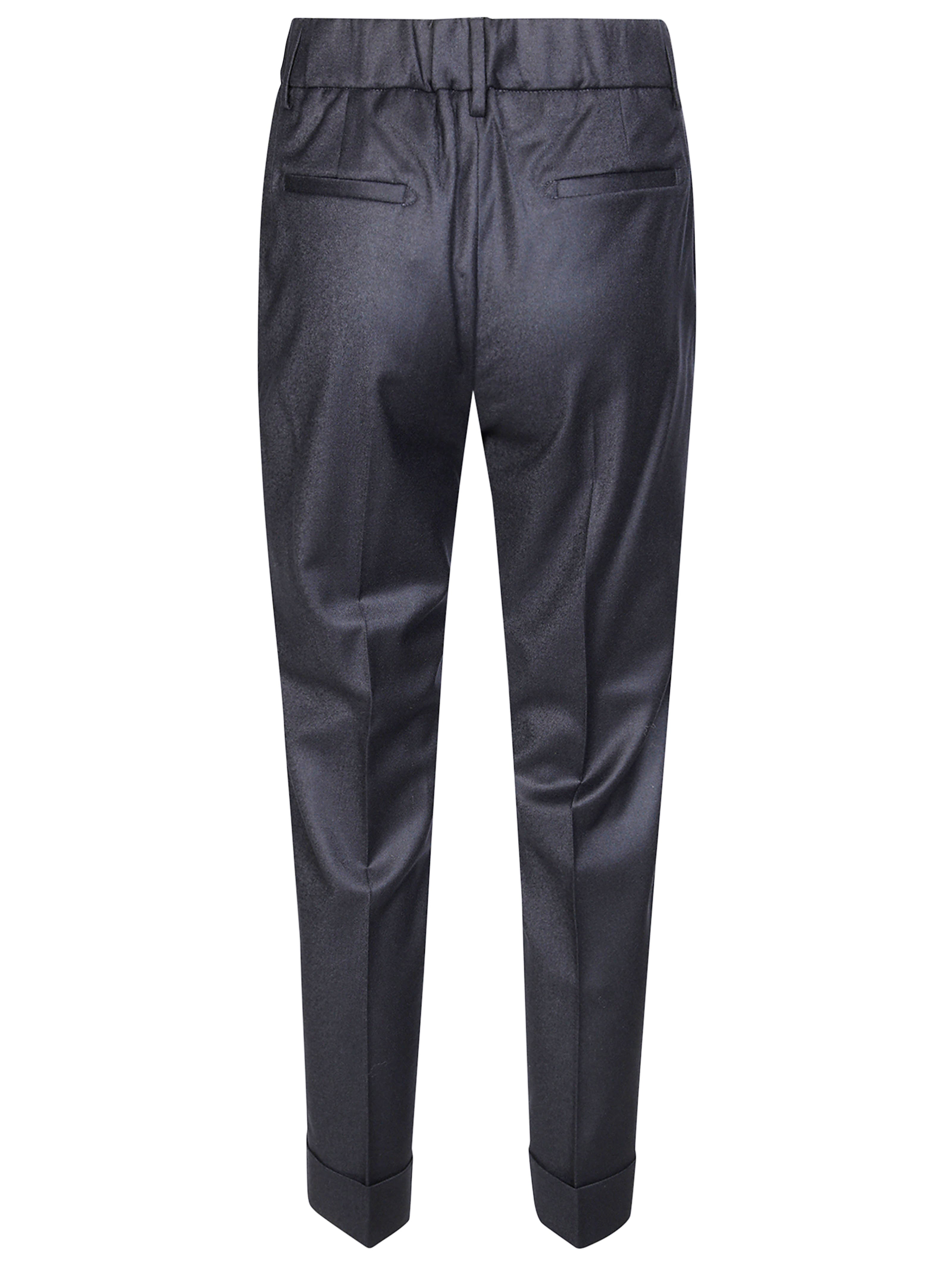 BERWICH Men's Elastic Back Wool Pants