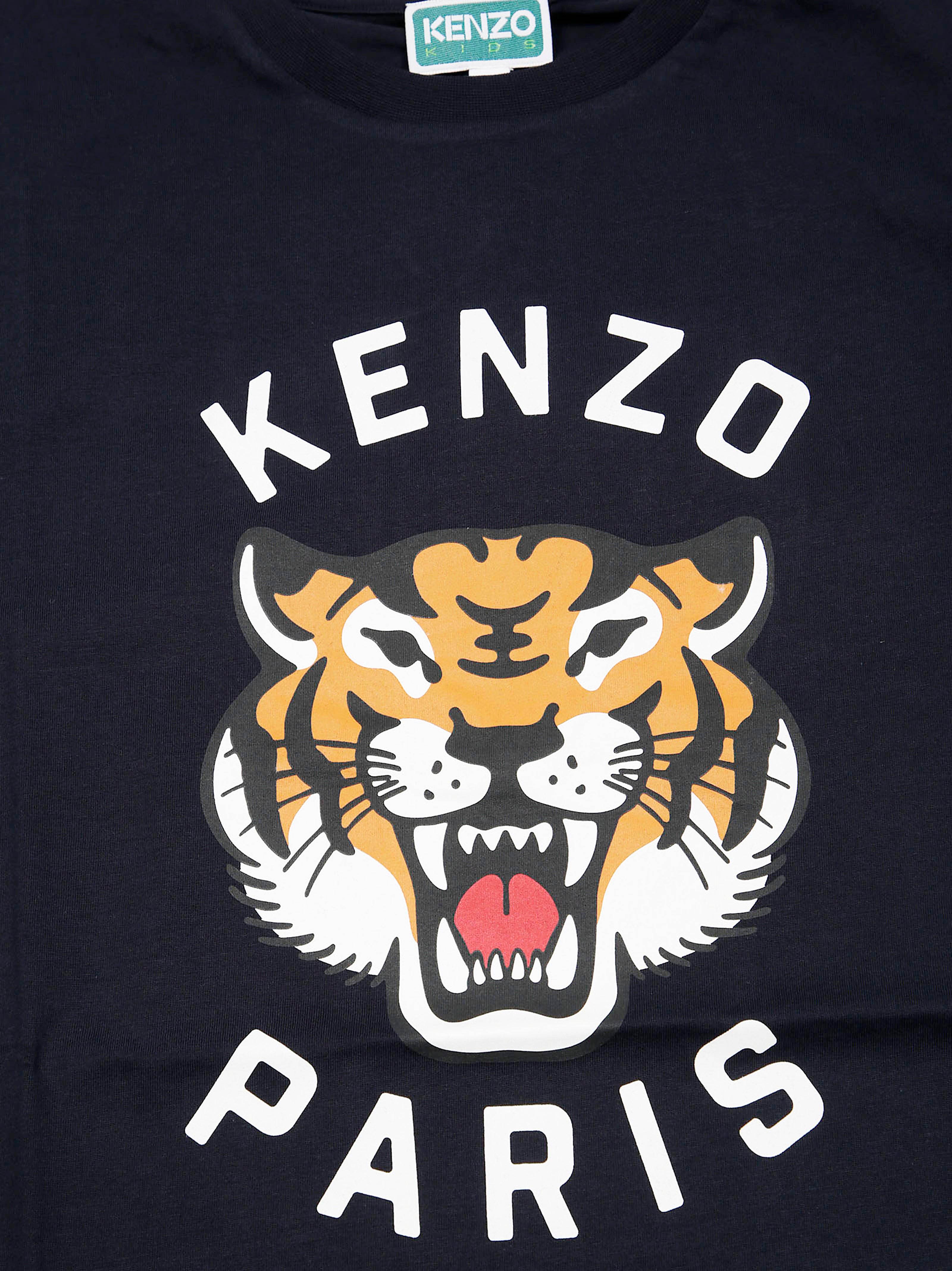 KENZO Mini Tiger Graphic Short Sleeve T-Shirt