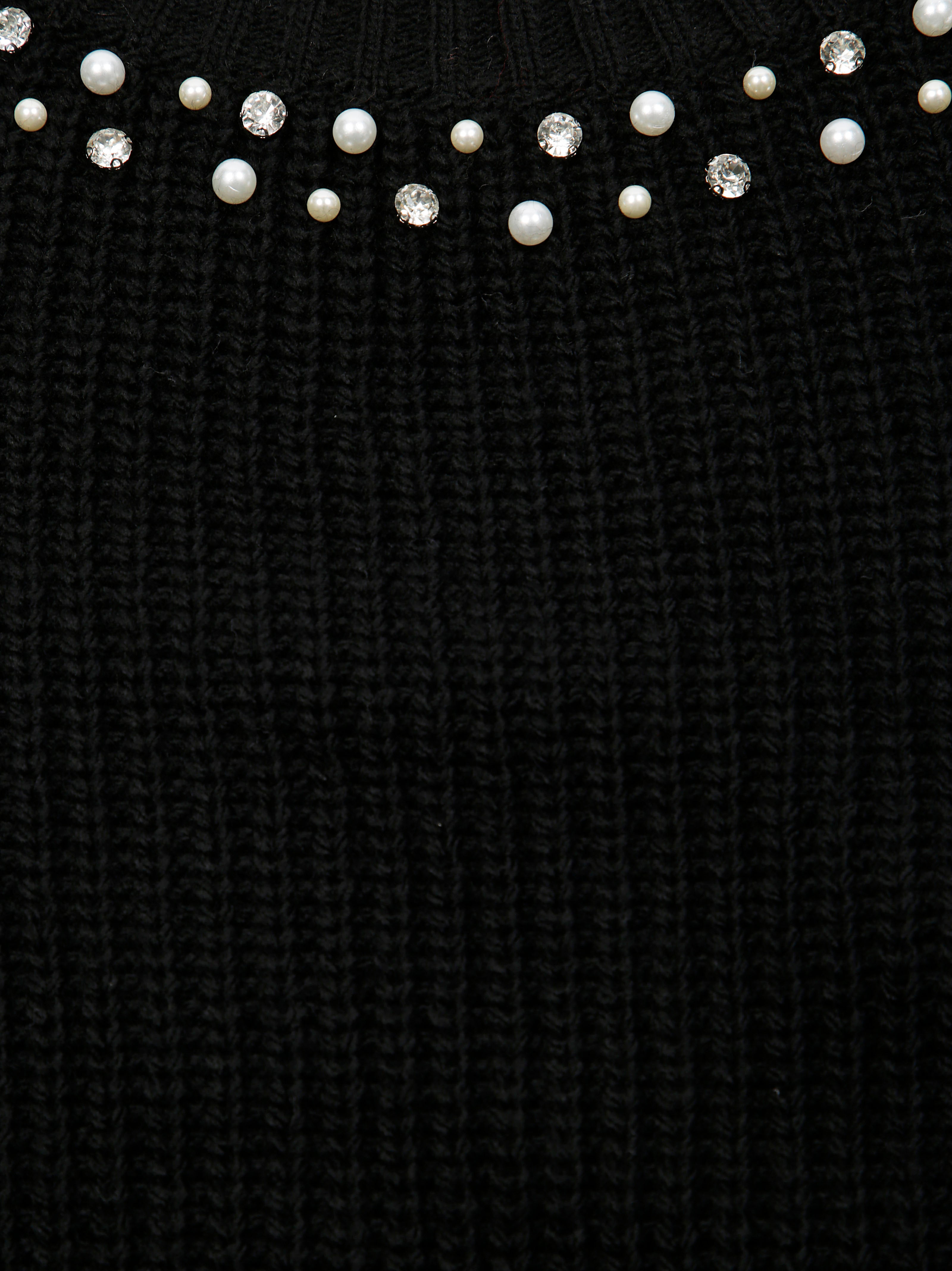 DIXIE Mini Sweater with Pearls