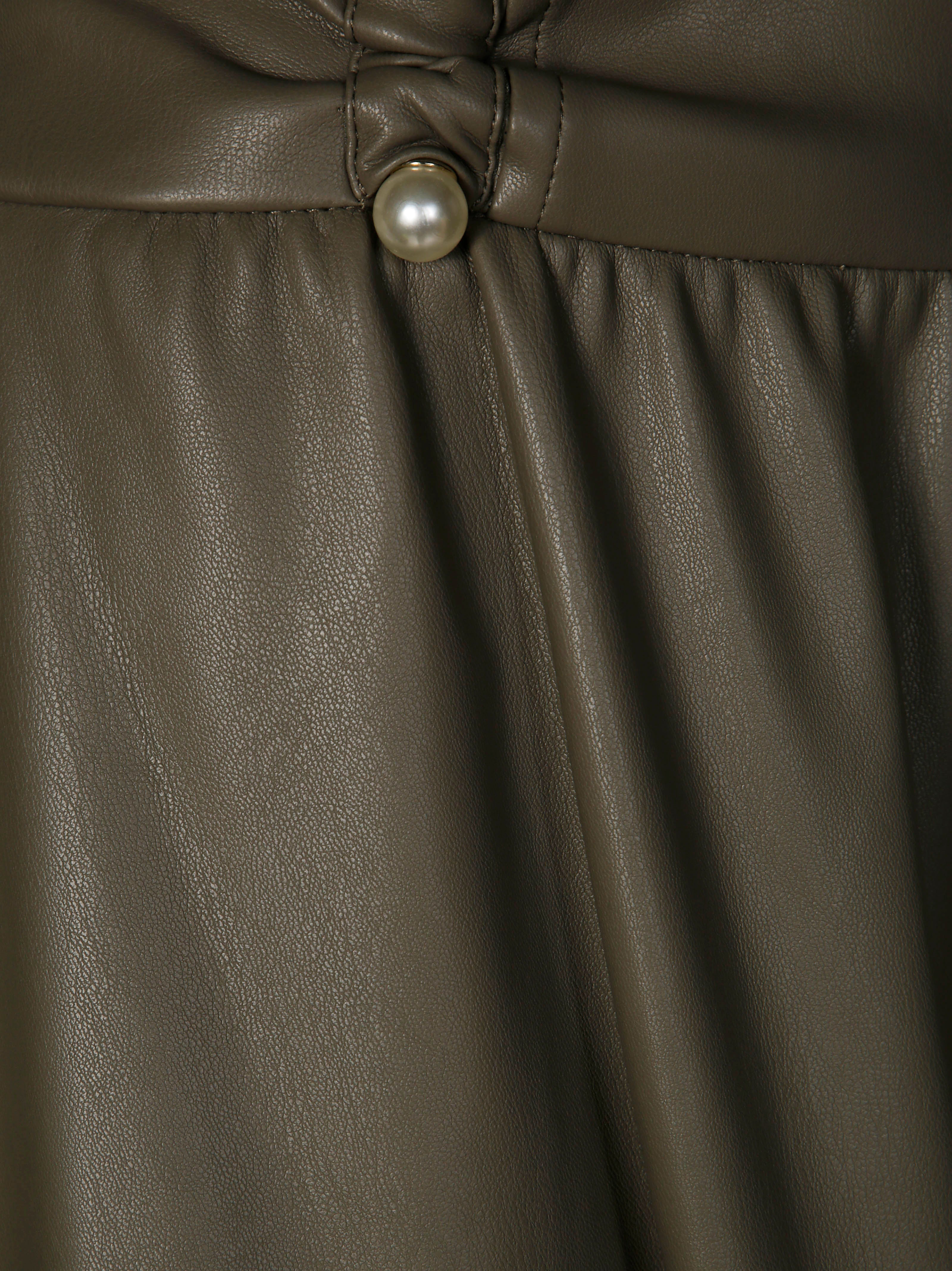 LIUJO Eco-Friendly Mini Skirt for Men - FW25 Collection
