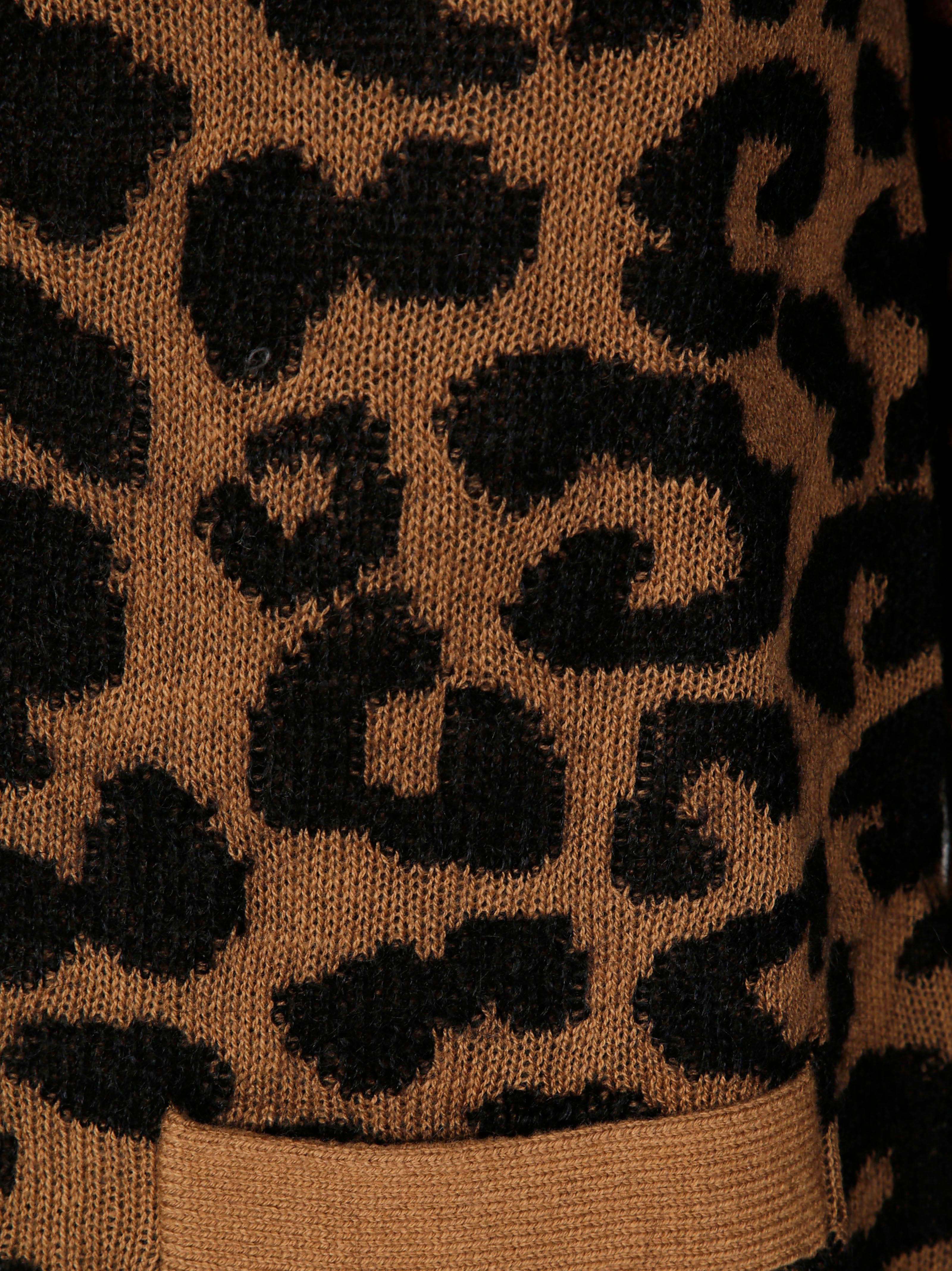 SUN 68 Wild Print Cardigan