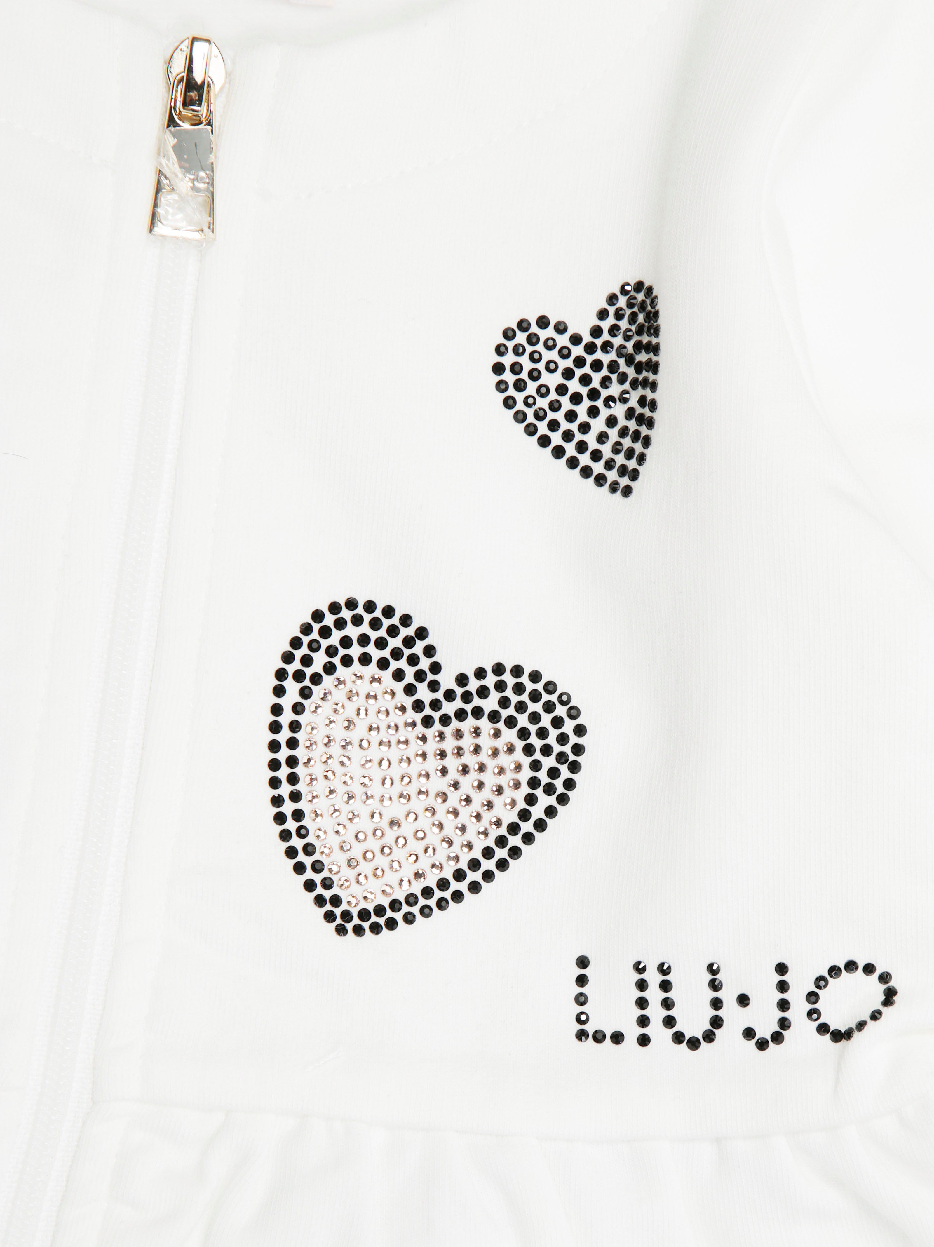 LIU JO KIDS Kids' Heart Print Sweatshirt Set