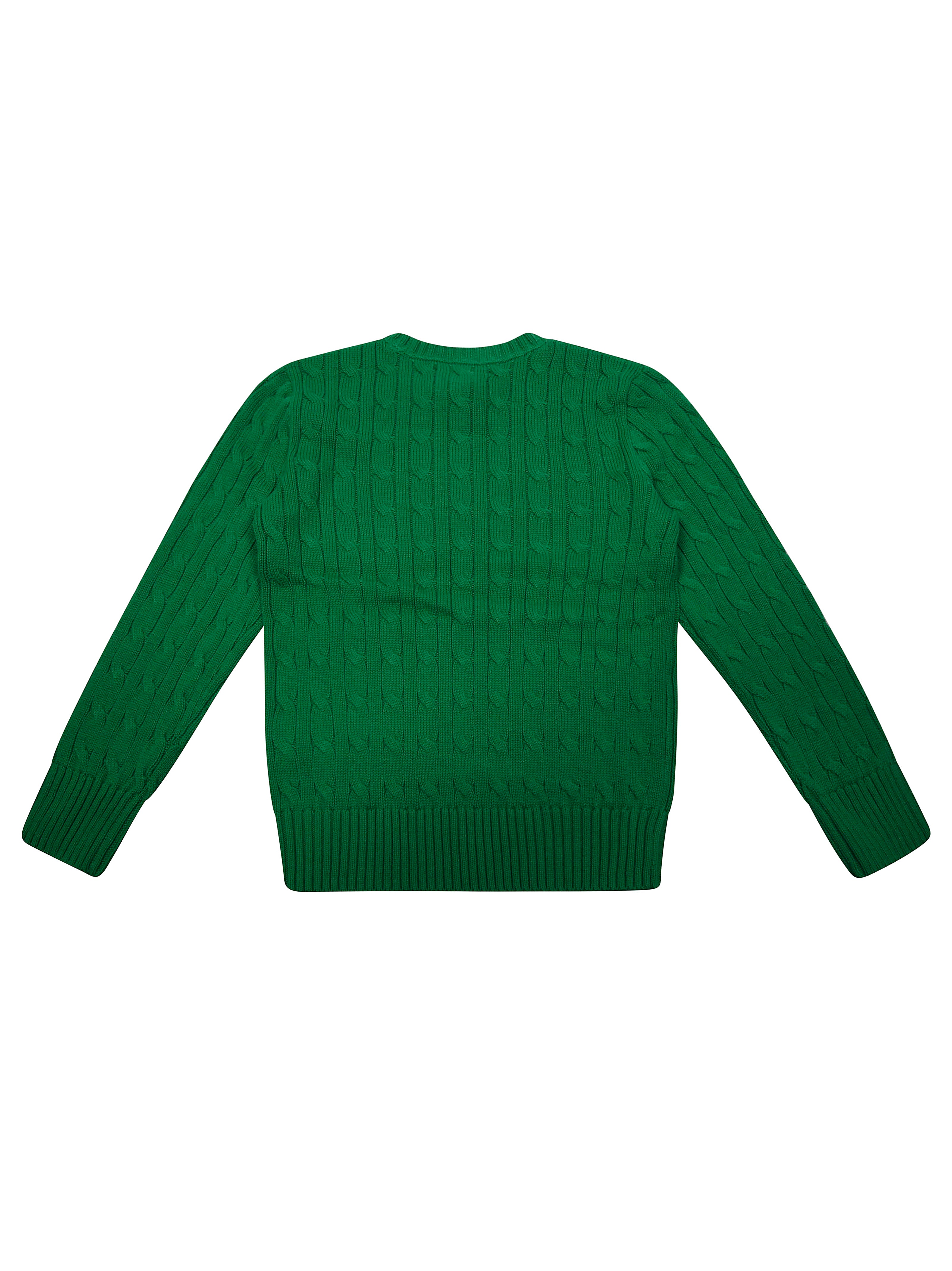POLO RALPH LAUREN Mini Cotton Sweater with Embroidered Design