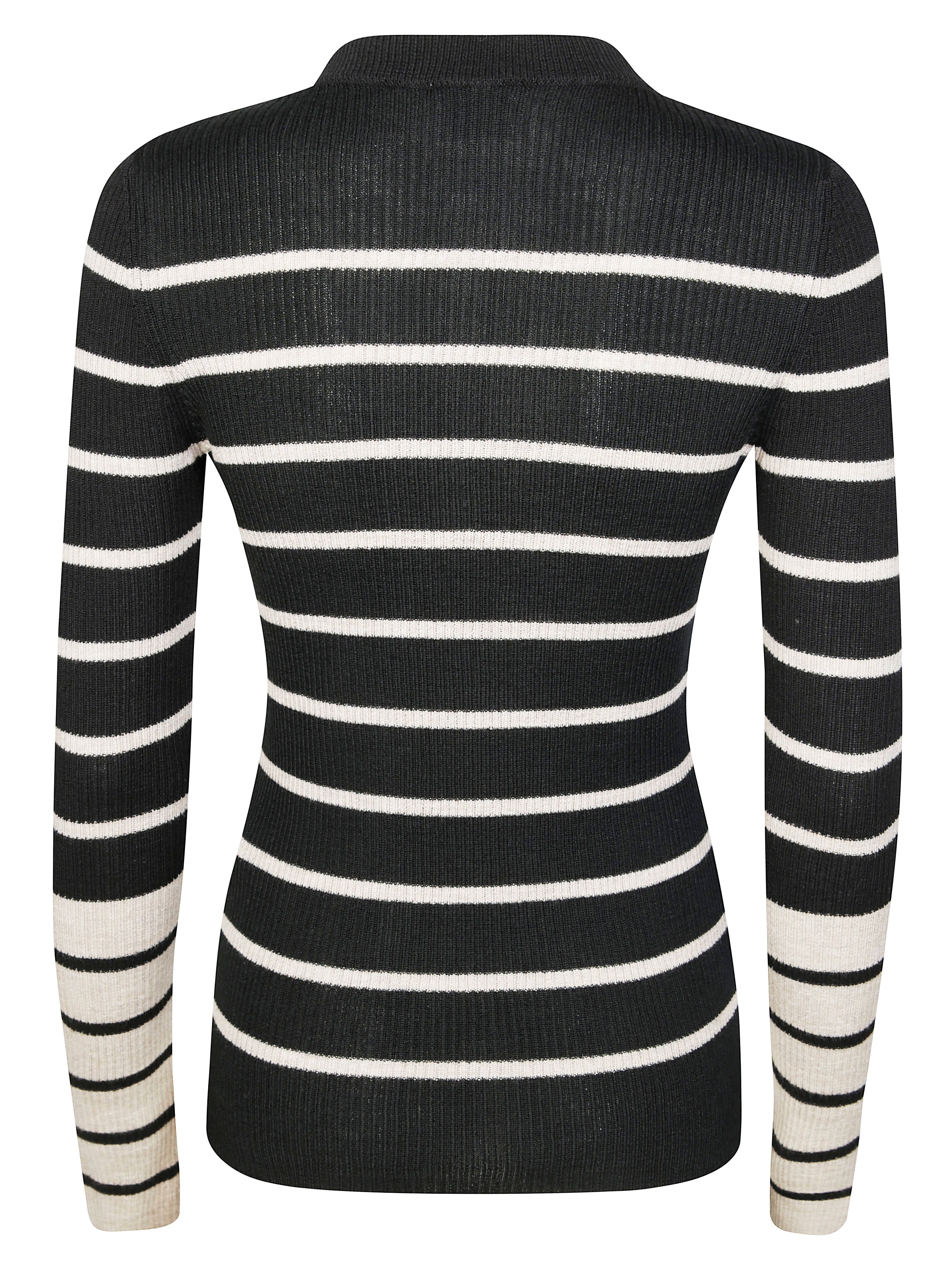 8PM Oversized Sweater with Arabesque Design