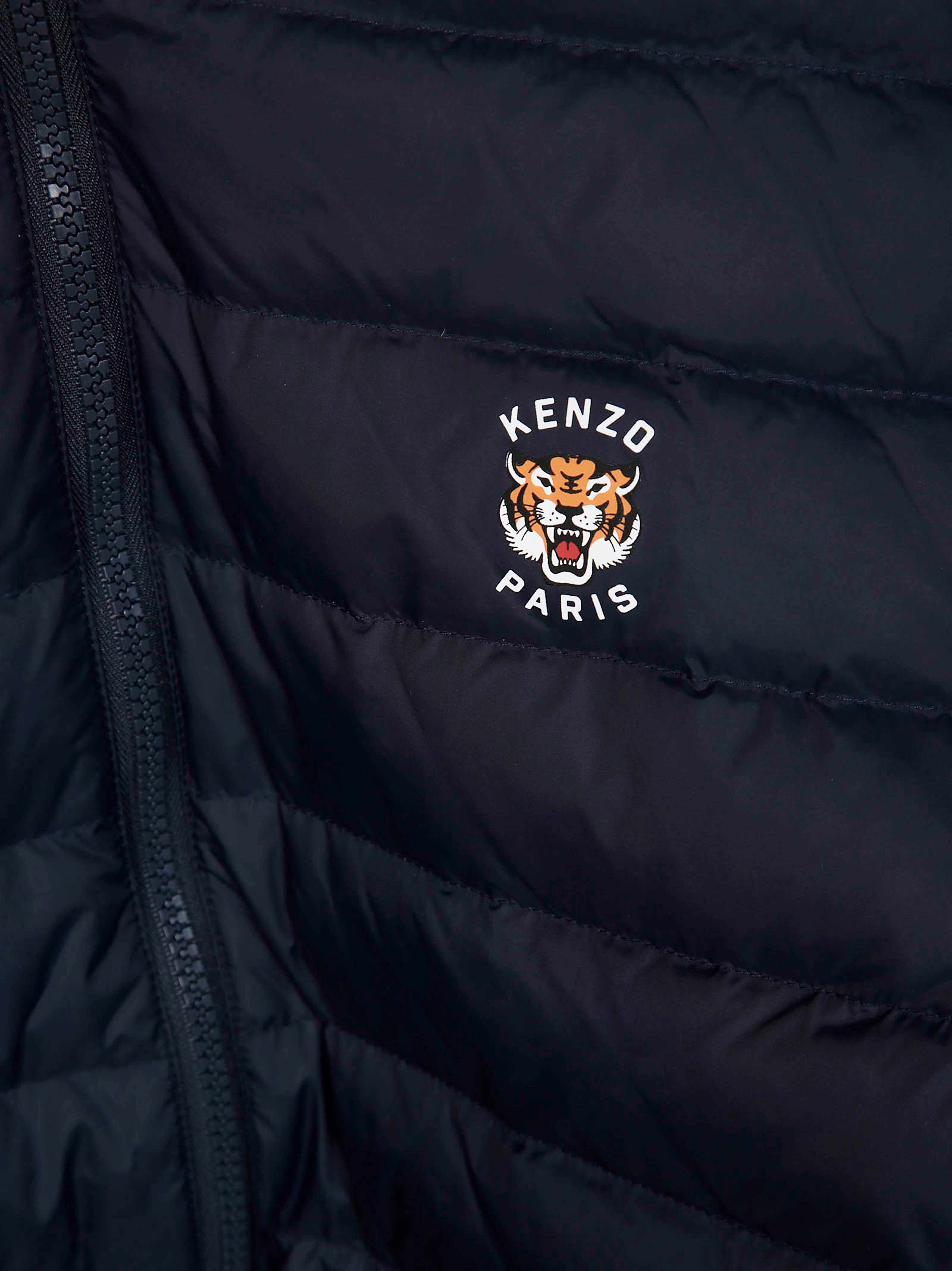 KENZO Reversible Puffer Jacket with Tiger Design