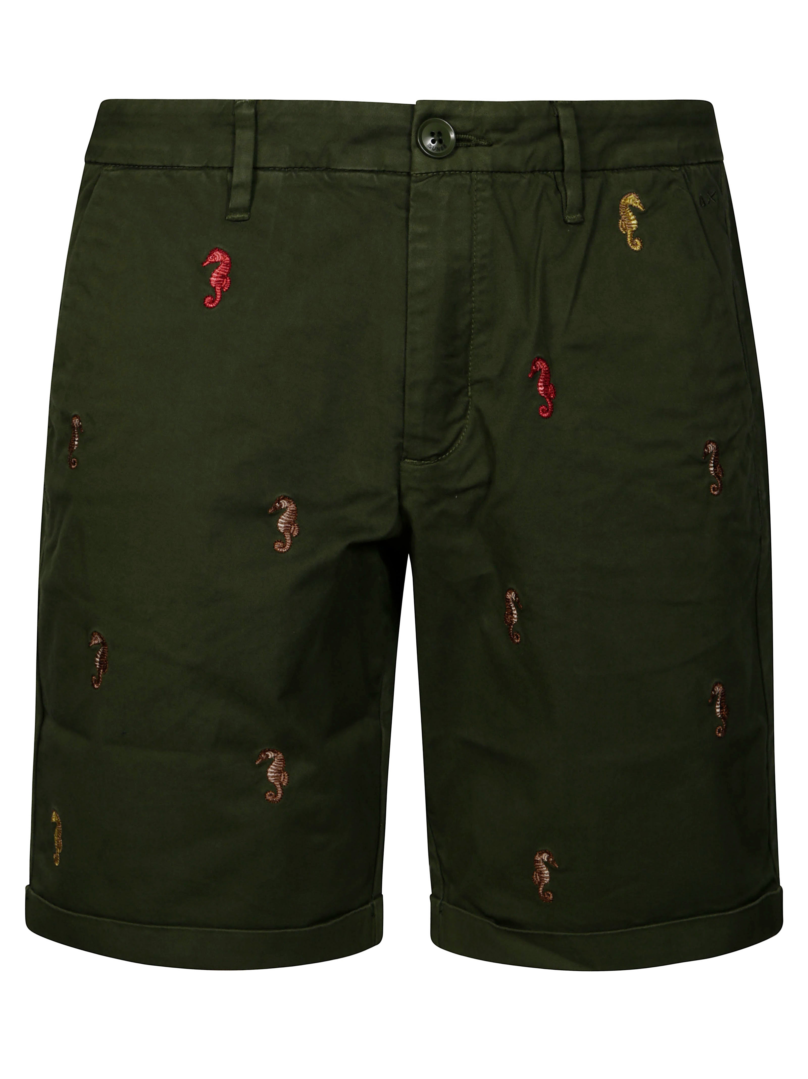 SUN 68 Women's Mini Bermuda Chino Shorts