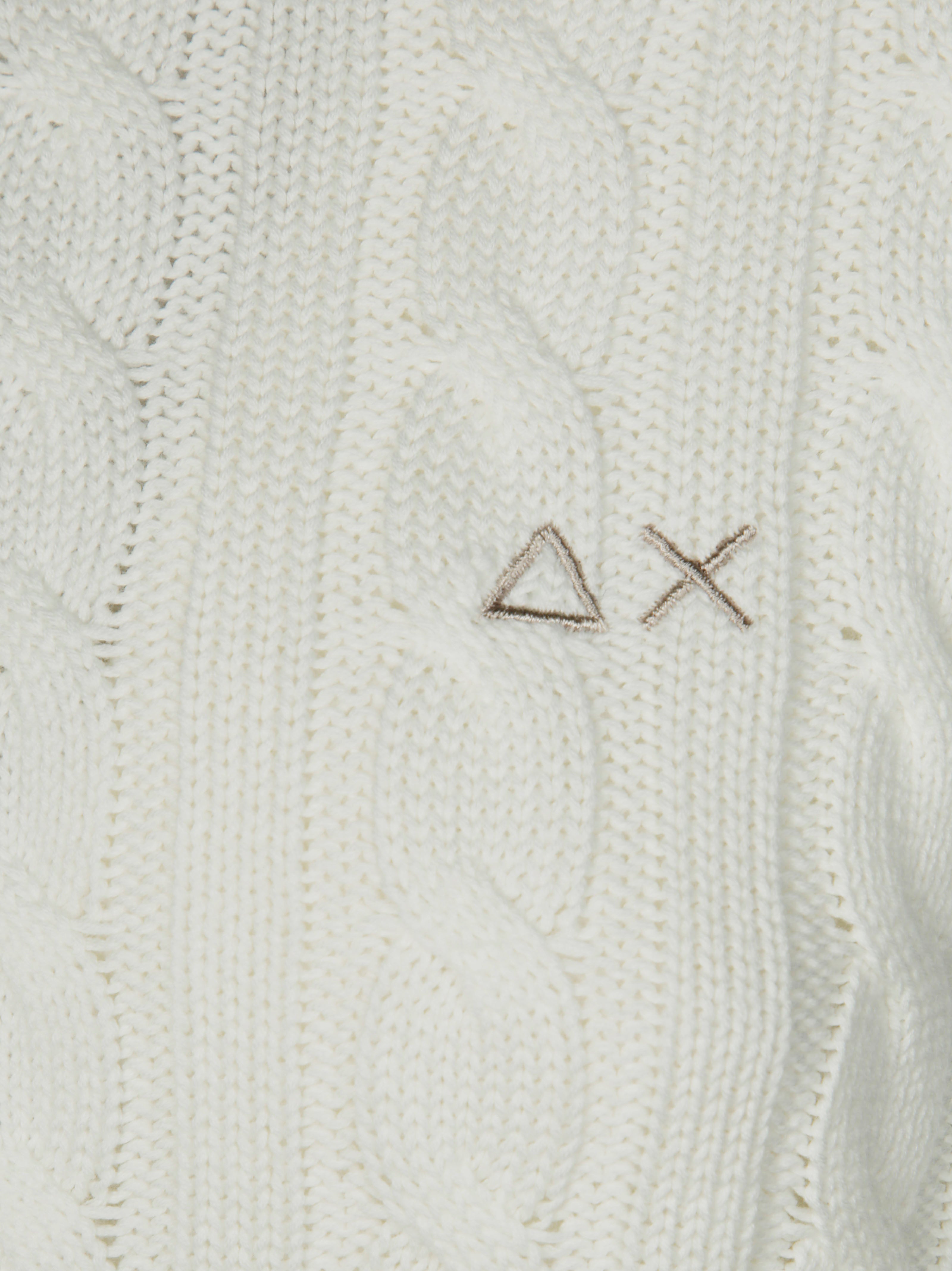 SUN 68 Classic Knitted Crew Neck Sweater for Men