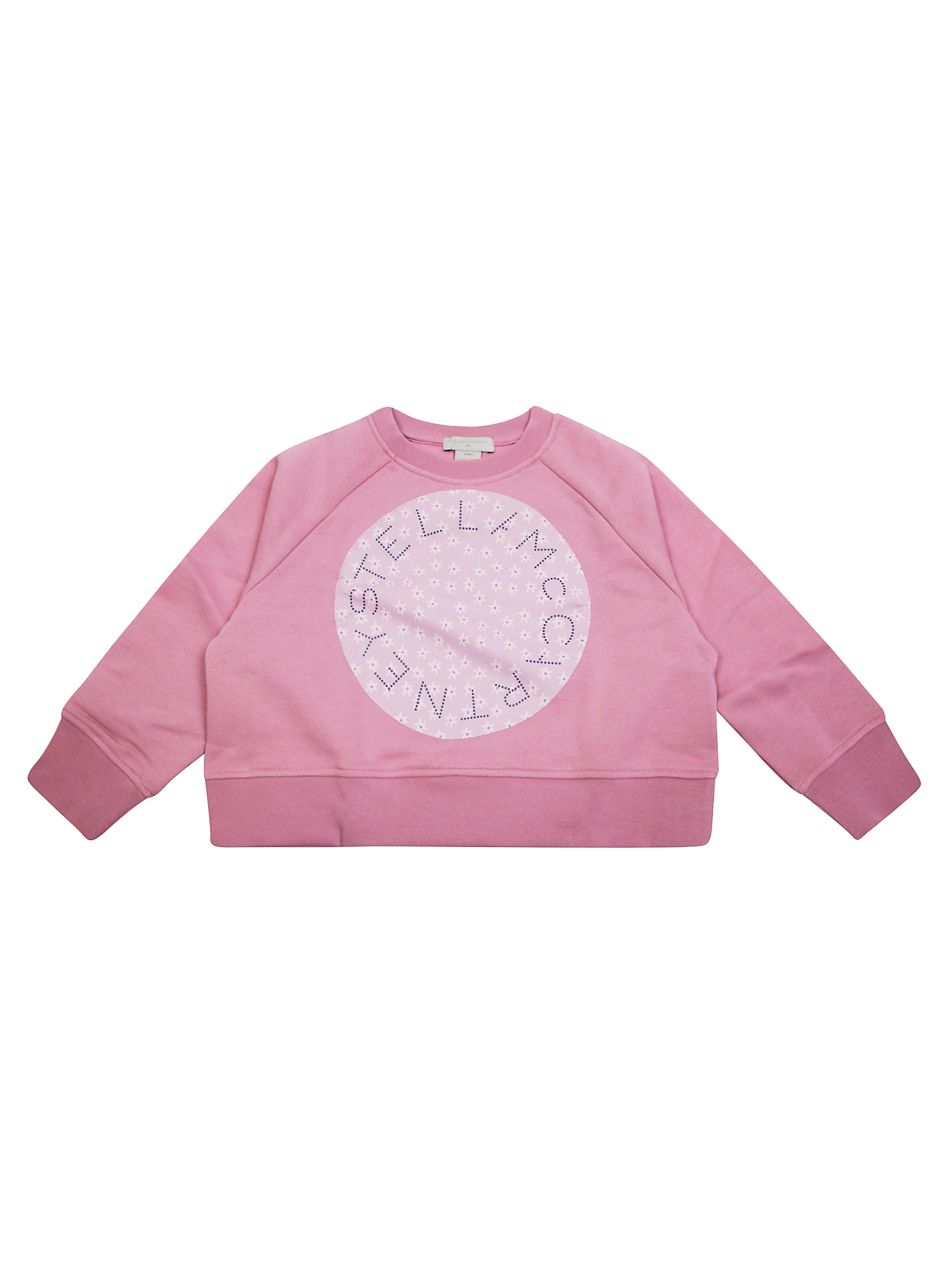 STELLA MC CARTNEY JUNIOR Classic Floral Logo Sweatshirt for Kids