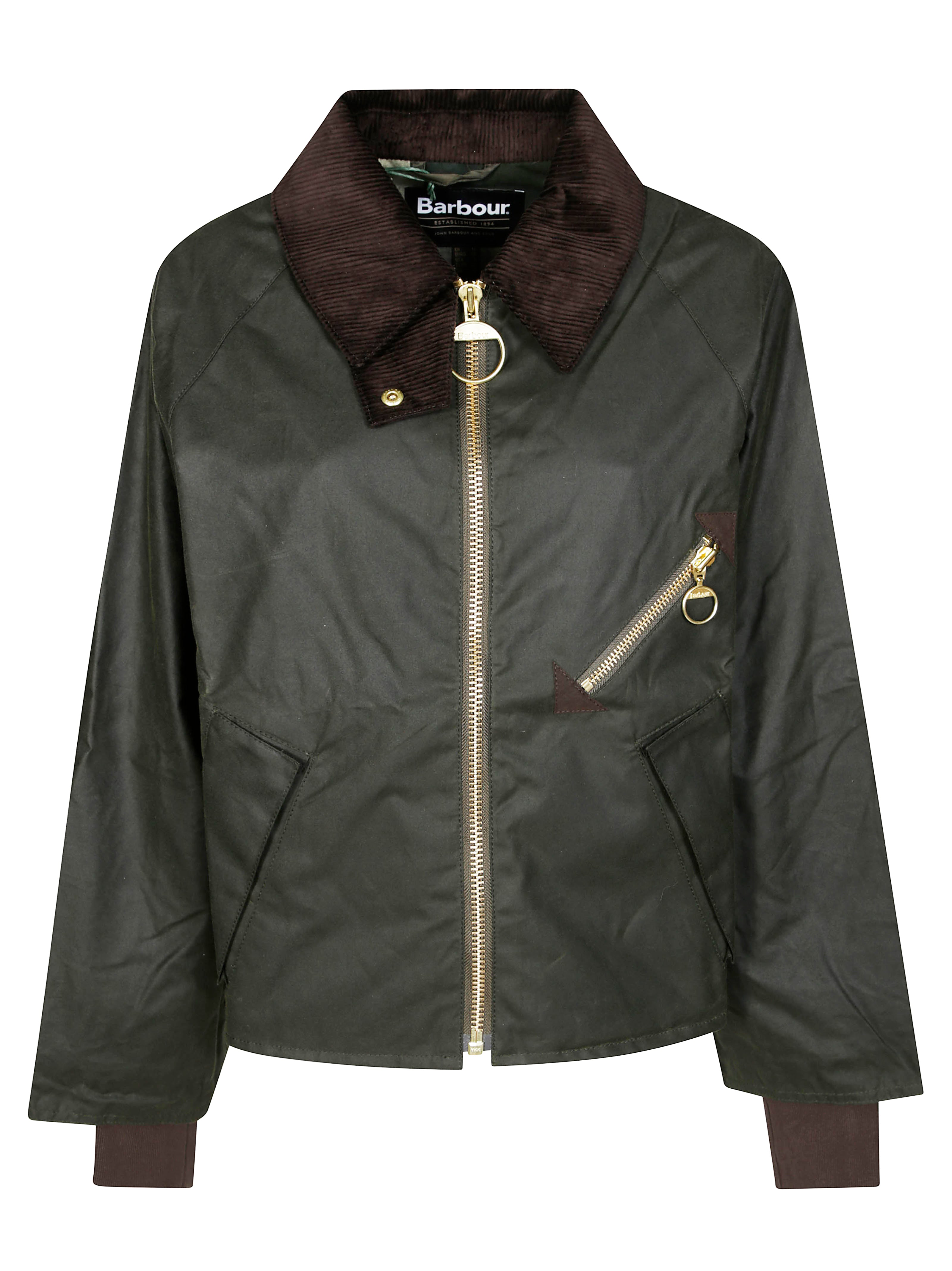 BARBOUR Men's Arlene Jacket with Colorful Accents