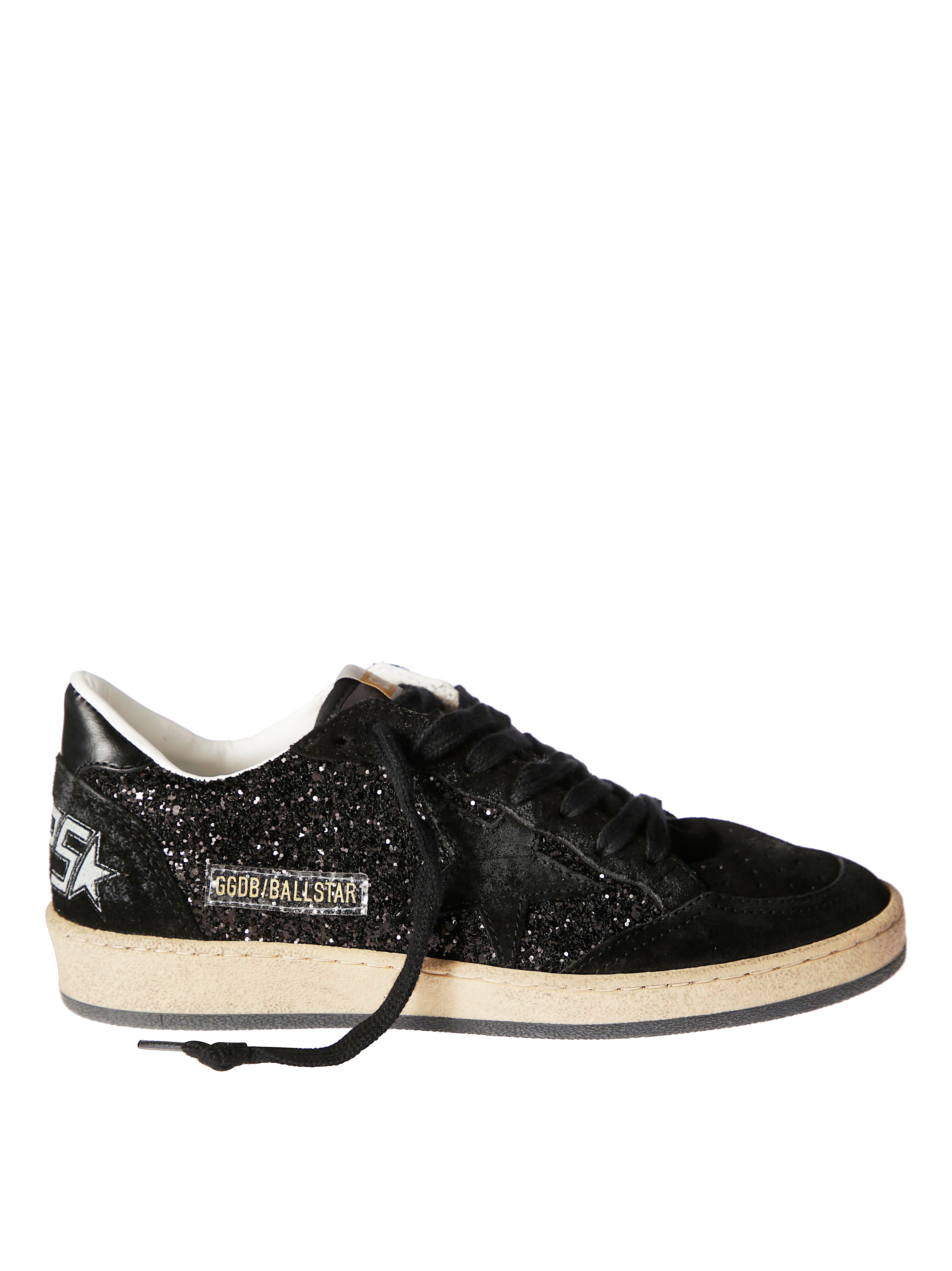 GOLDEN GOOSE Glitter Upper Nylon Sneakers for Men