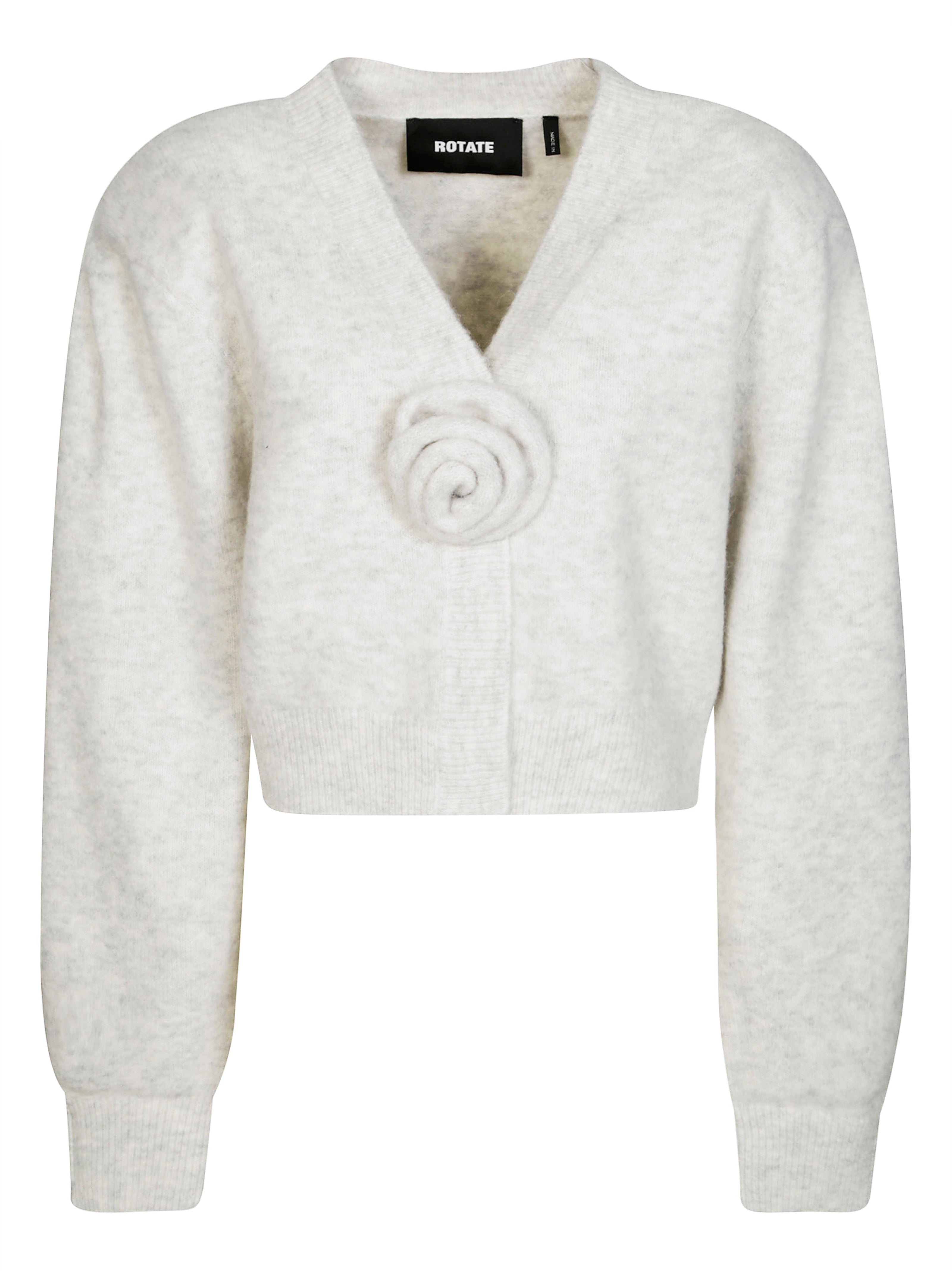 ROTATE Knit Puffsleeve Cardigan for Men