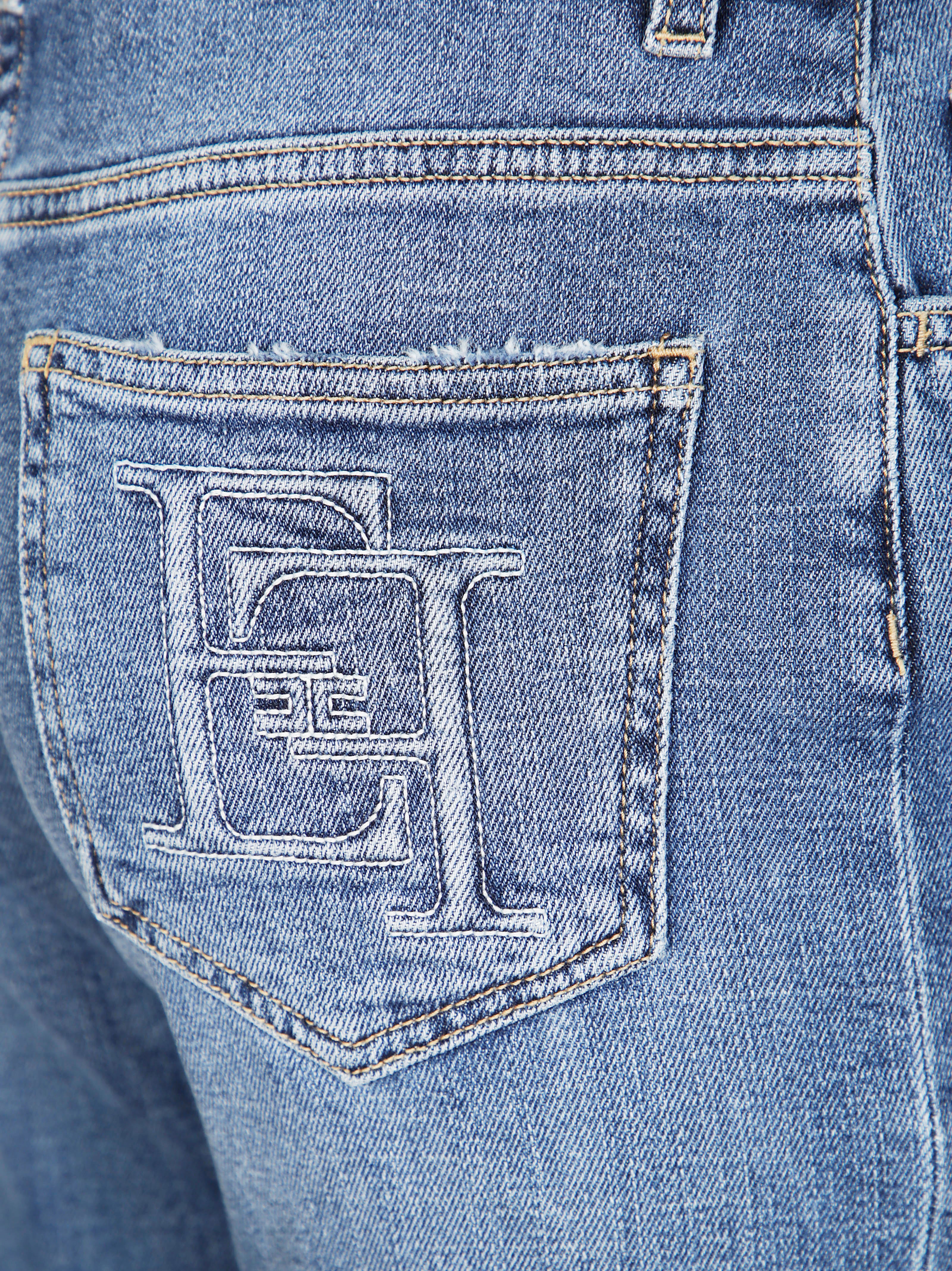 ELISABETTA FRANCHI Men's Skinny Jeans - AI25 Collection