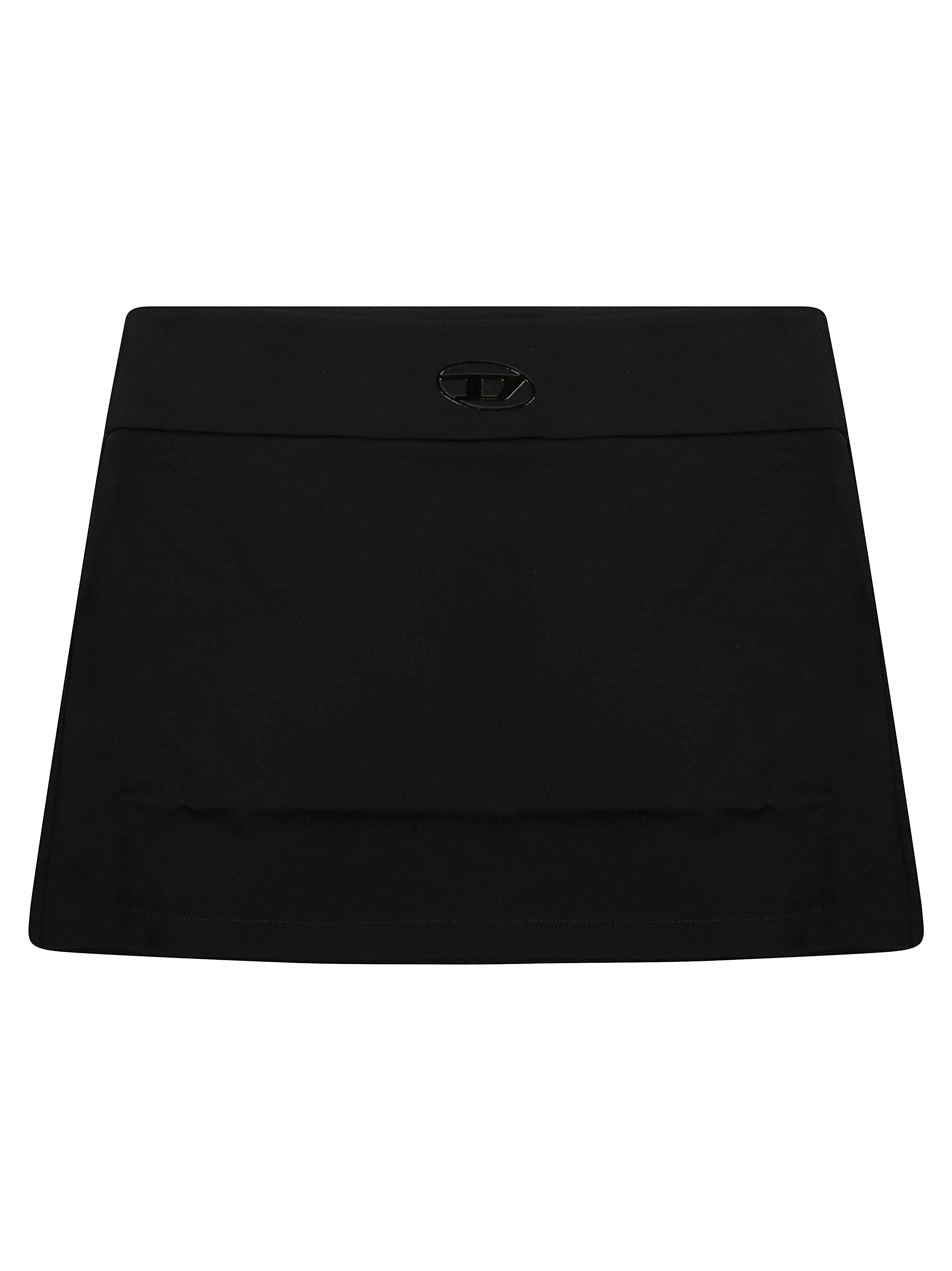 DIESEL Chic Mini Skirt with Logo Design