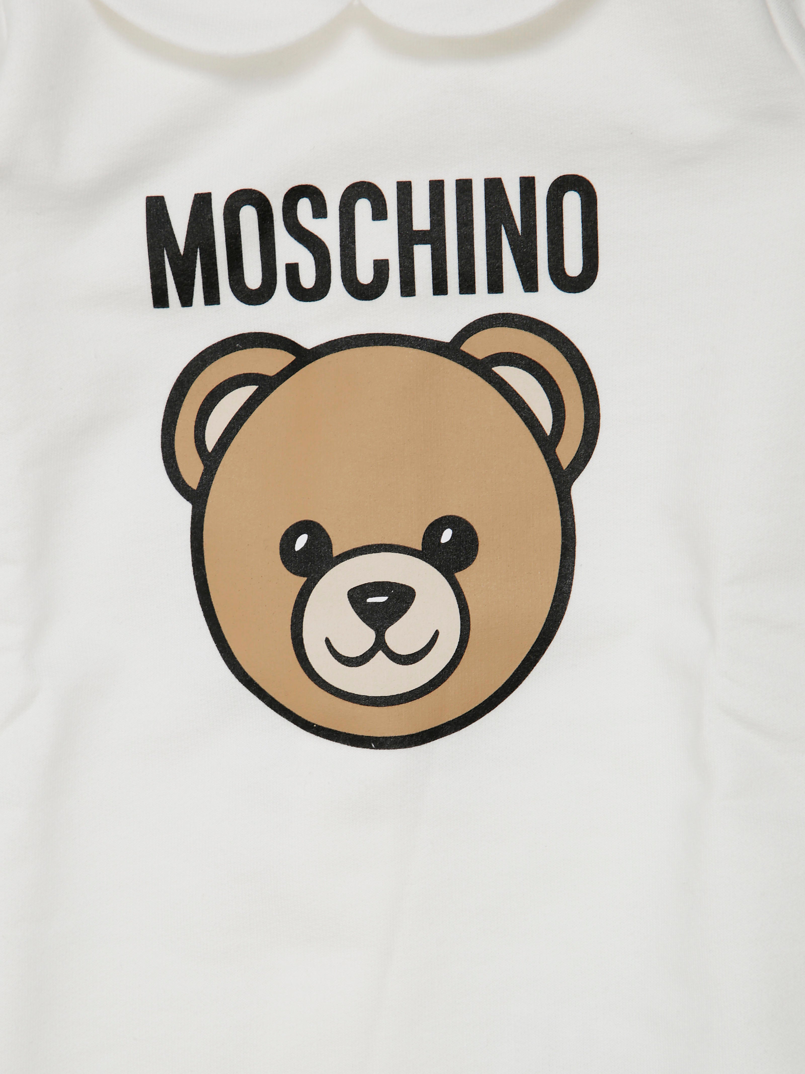 MOSCHINO KIDS Mini Playful One-Piece with Front Toy