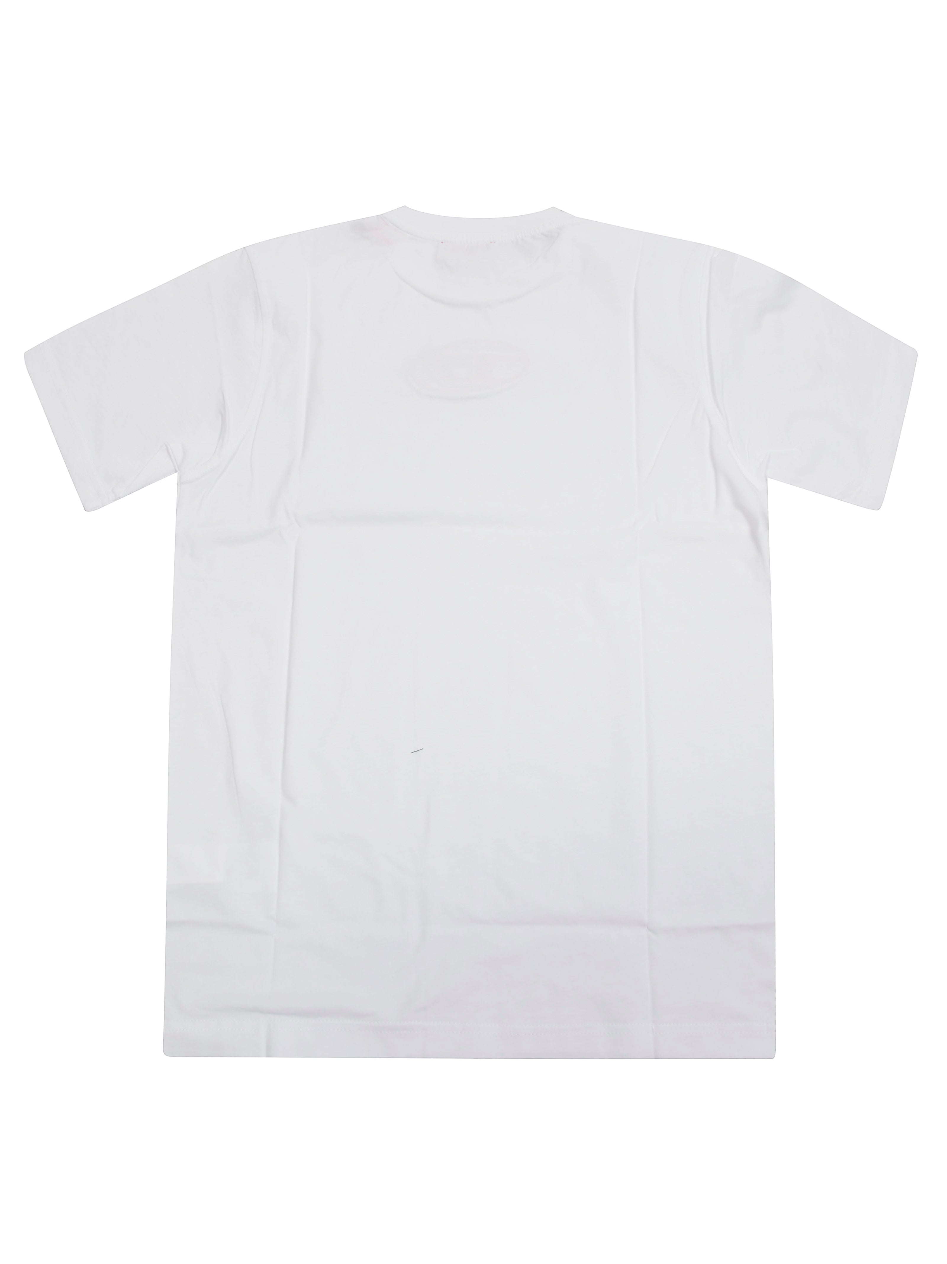 DIESEL Mini Short Sleeve T-Shirt with Oval Design
