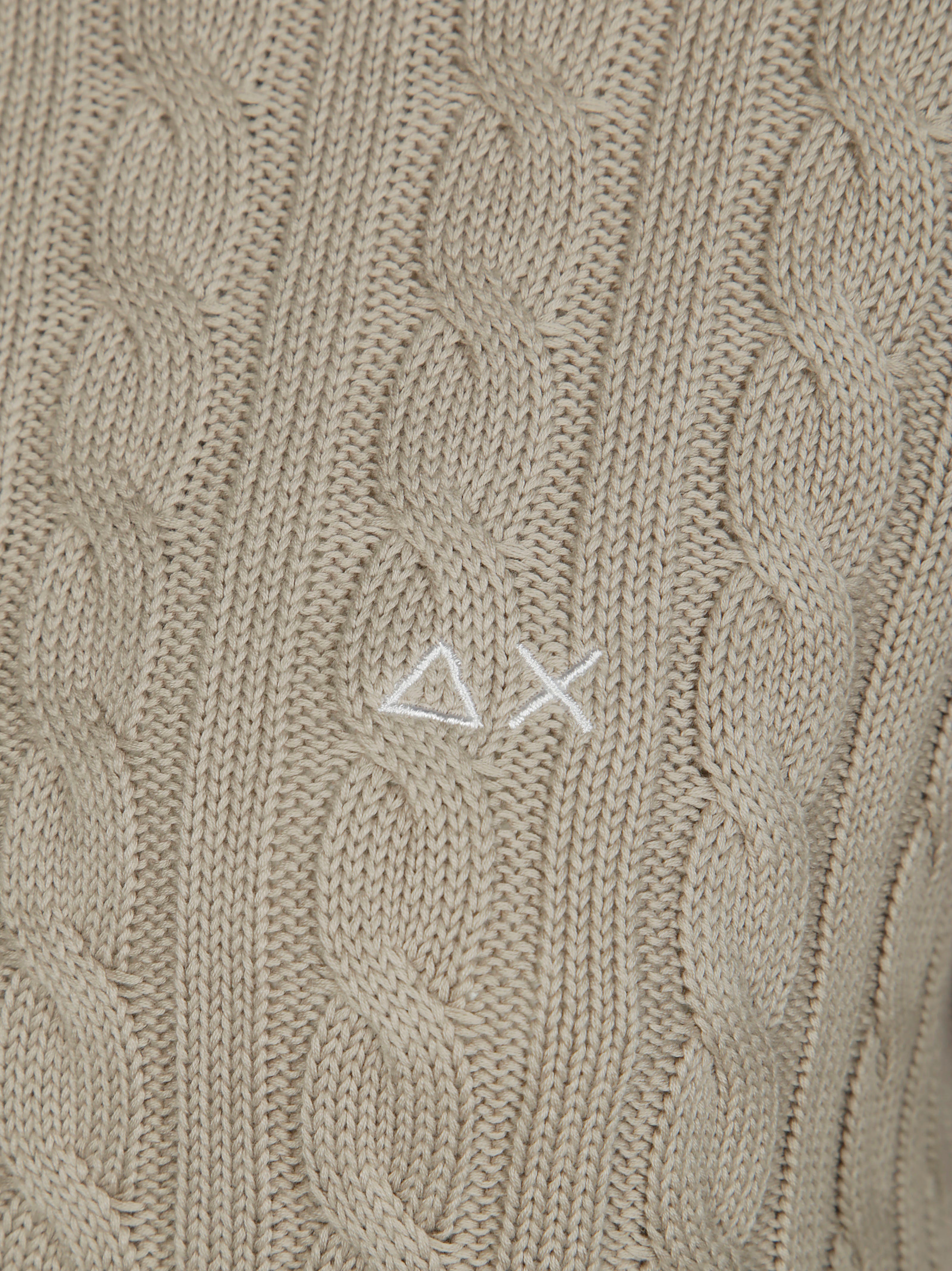 SUN 68 Textured Knit Sweater for Men - SS25 Collection