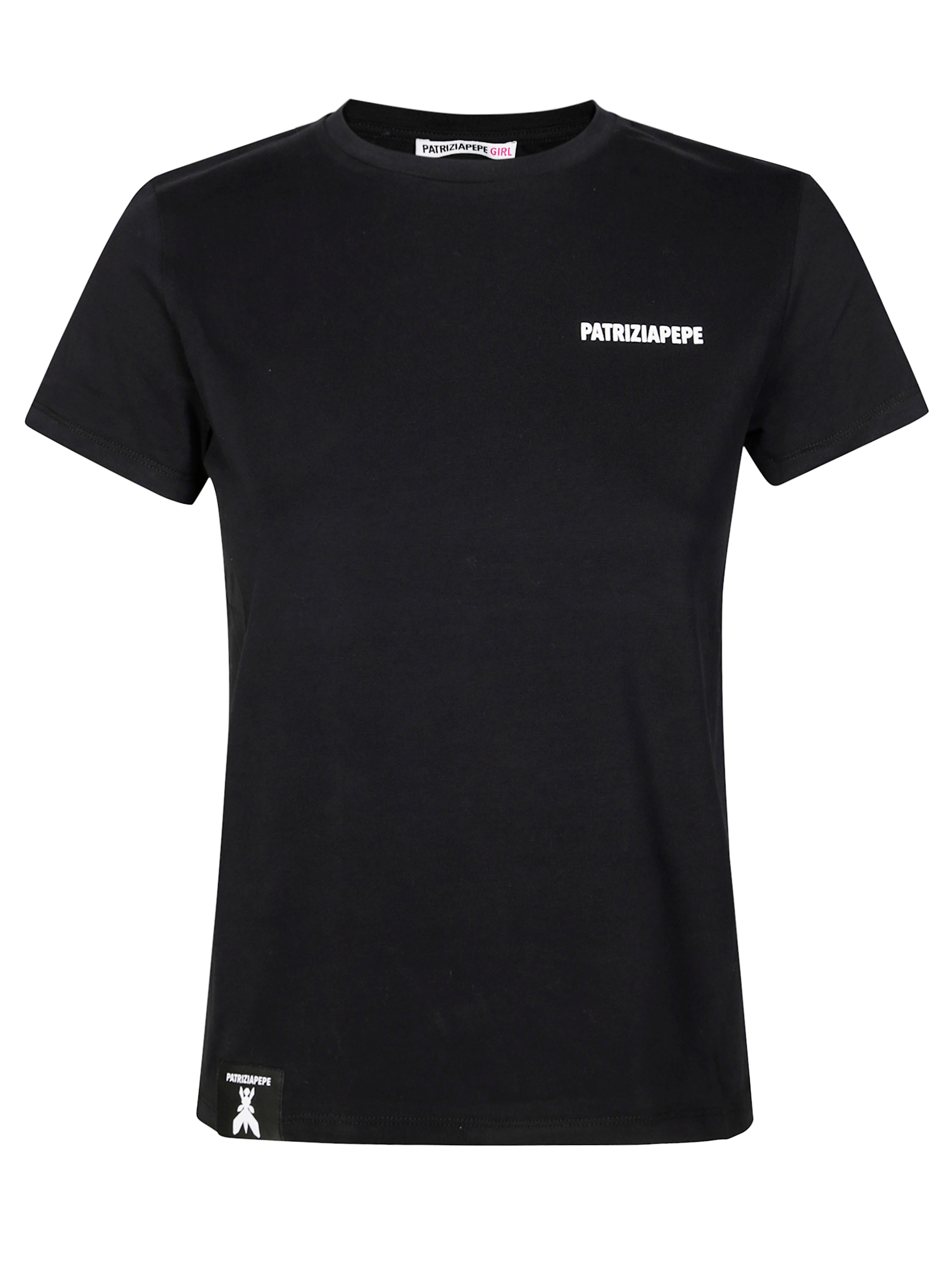 PATRIZIA PEPE Mini Logo Short Sleeve T-Shirt