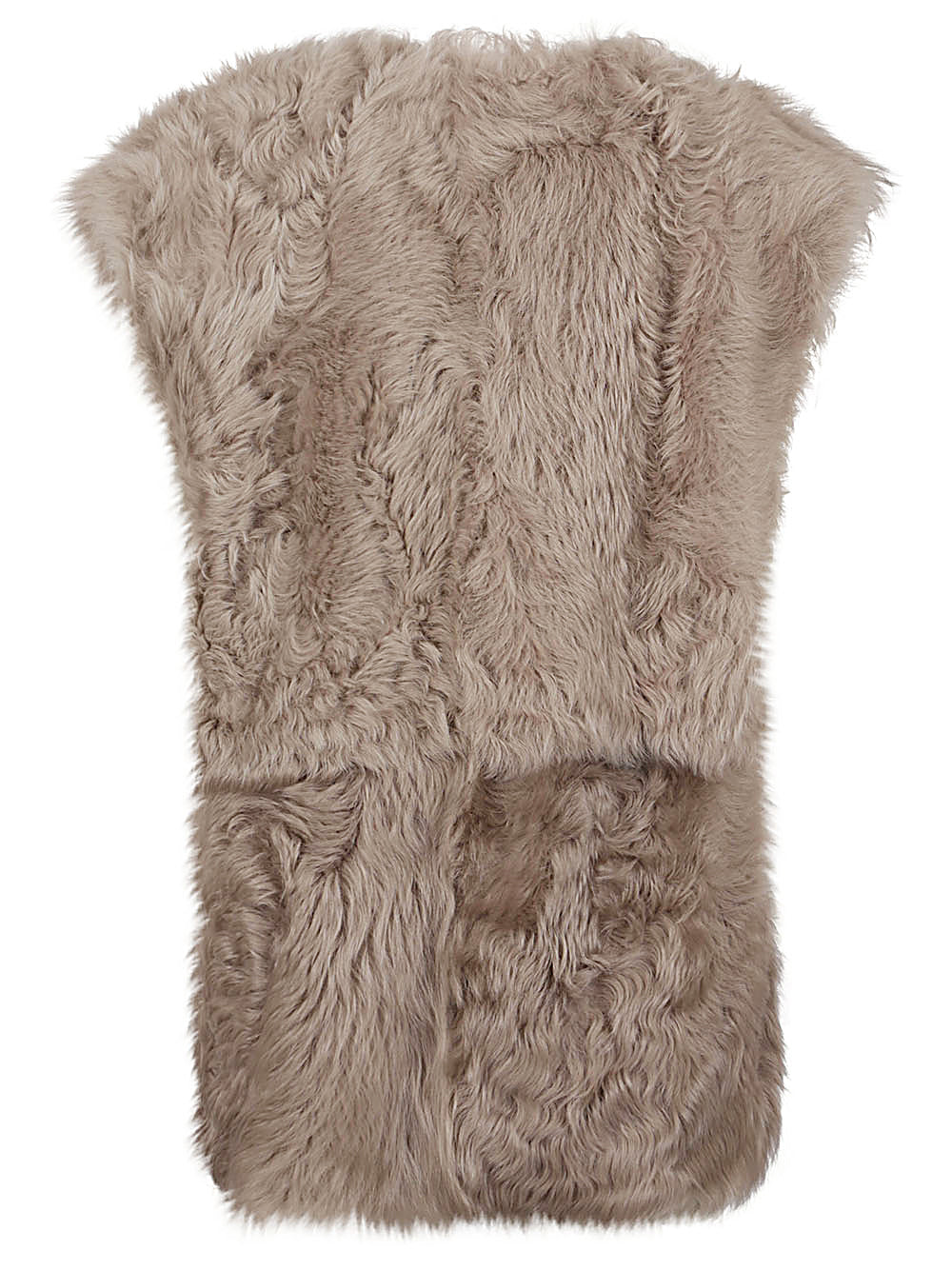 ENES Sleeveless Fur Vest for Women