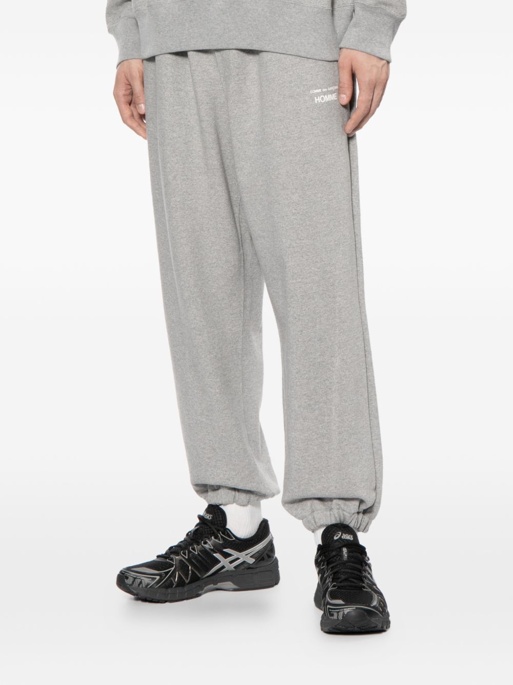 COMME DES GARCONS HOMME Elasticated Waistband Trousers with Multiple Pockets for Men