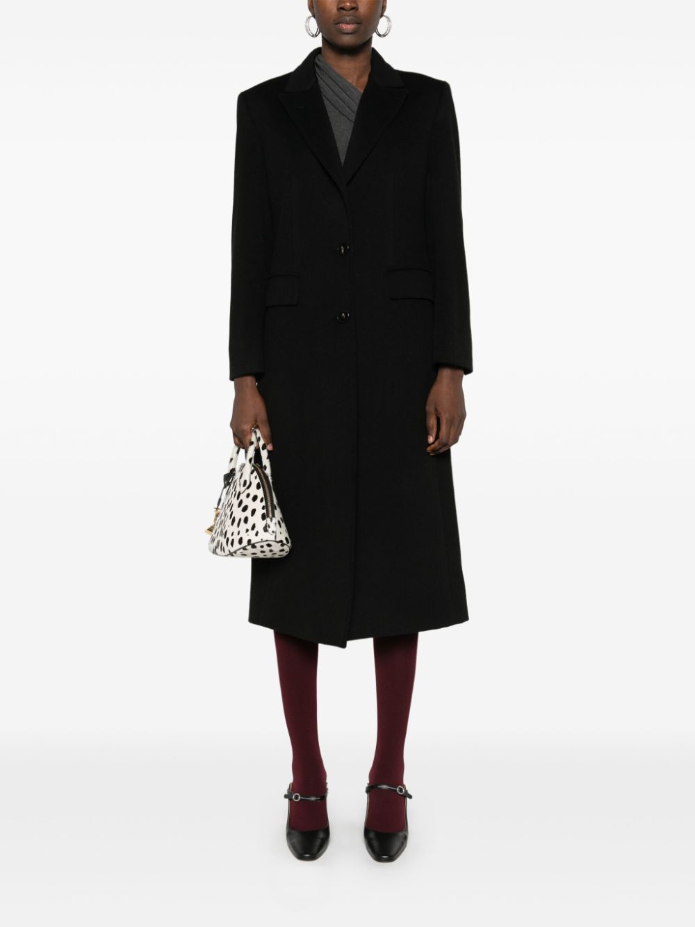 ALBERTO BIANI Wool Single-Breasted Jacket