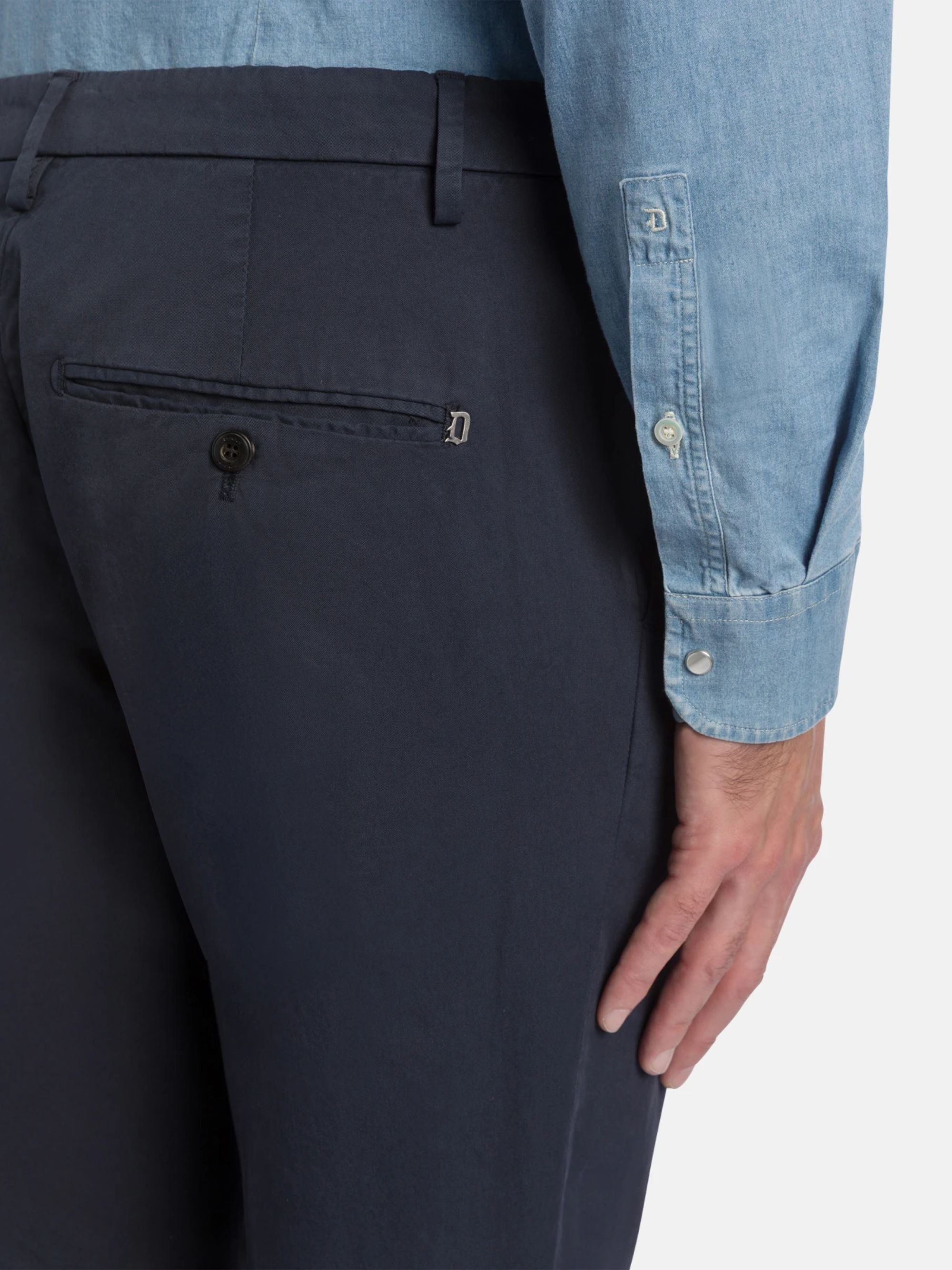 Dondup Sleek Mini Trousers for Men - SS26 Collection