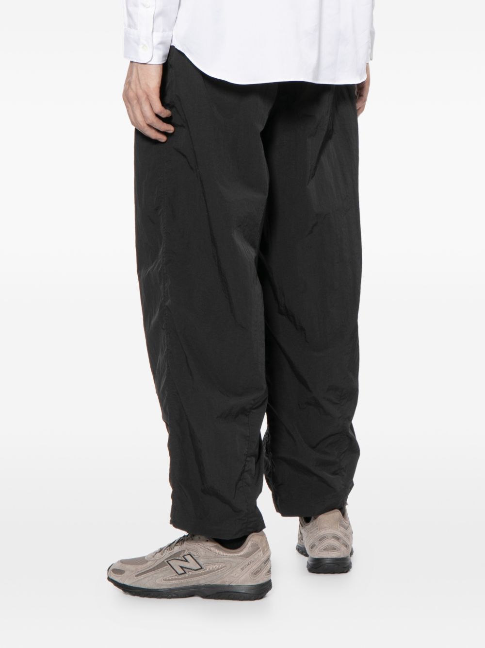 COMME DES GARCONS HOMME Front Button and Zip Fastening Trousers with Sleek Pockets