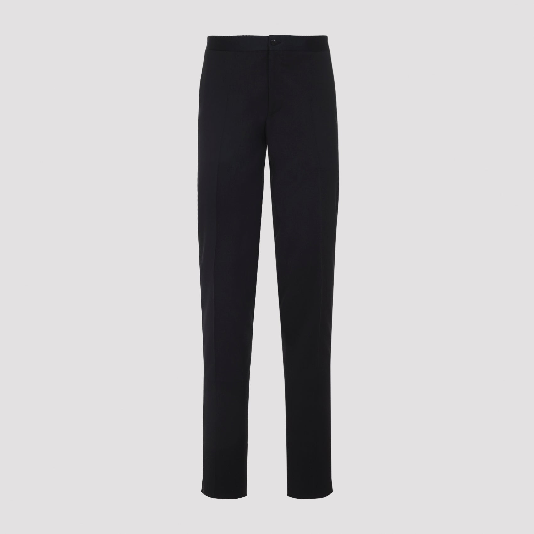 CANALI Men's Mid-Rise Tuxedo Wool Pants