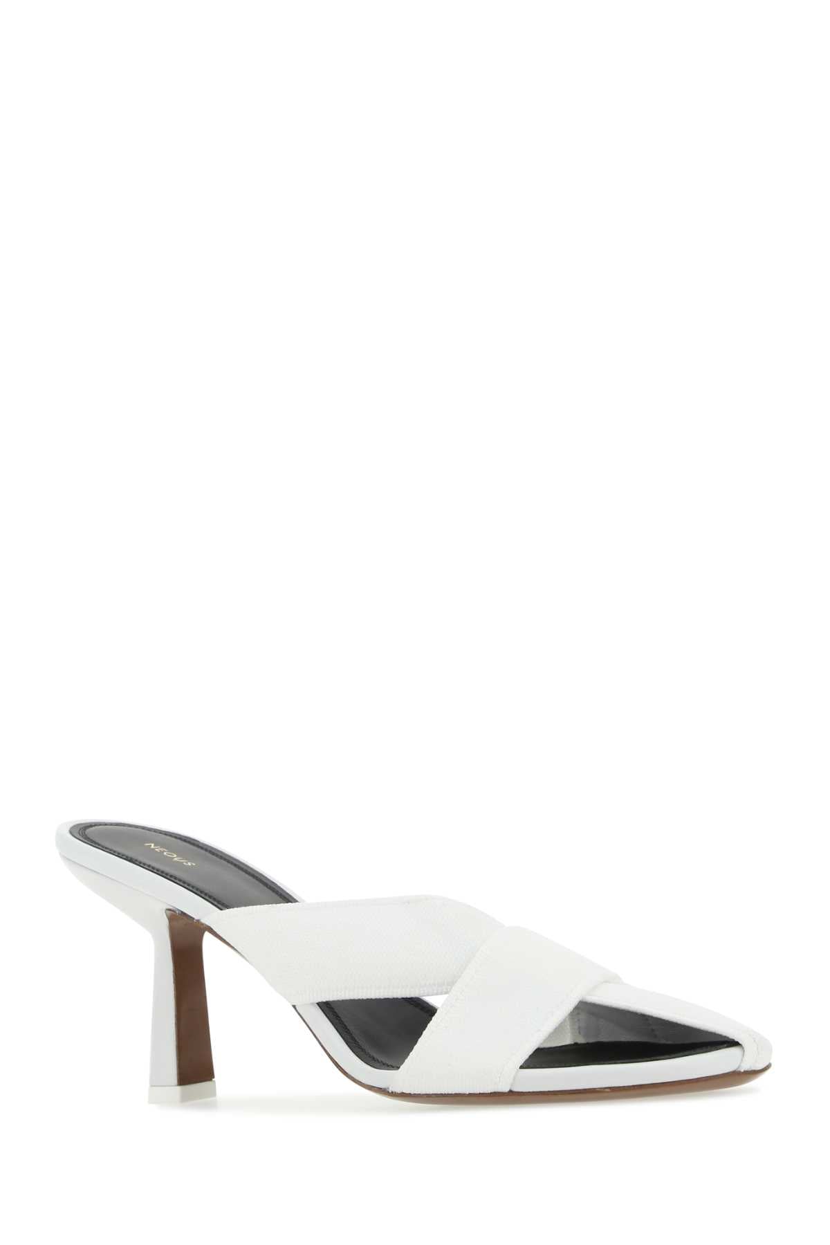 NEOUS Chic Fabric Flat Sandals for Women