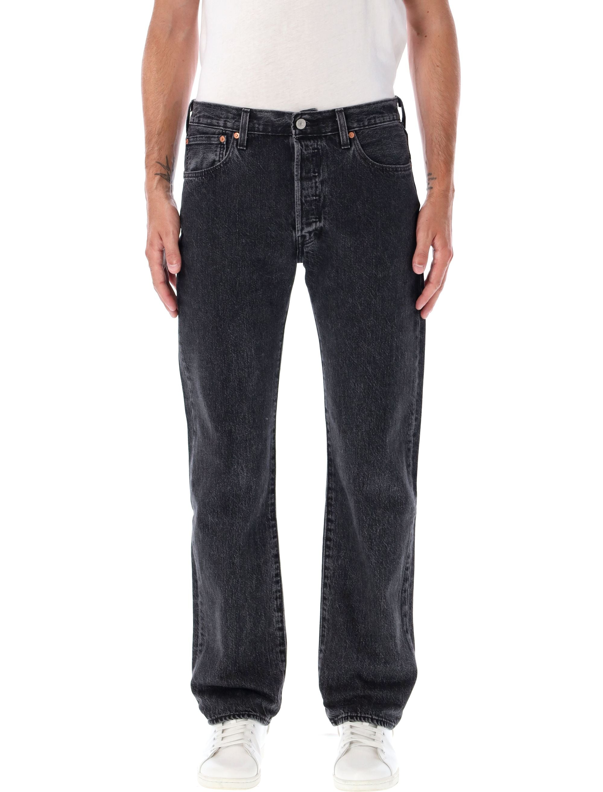 LEVI'S Men's 501 Straight Fit Jeans - Classic Style