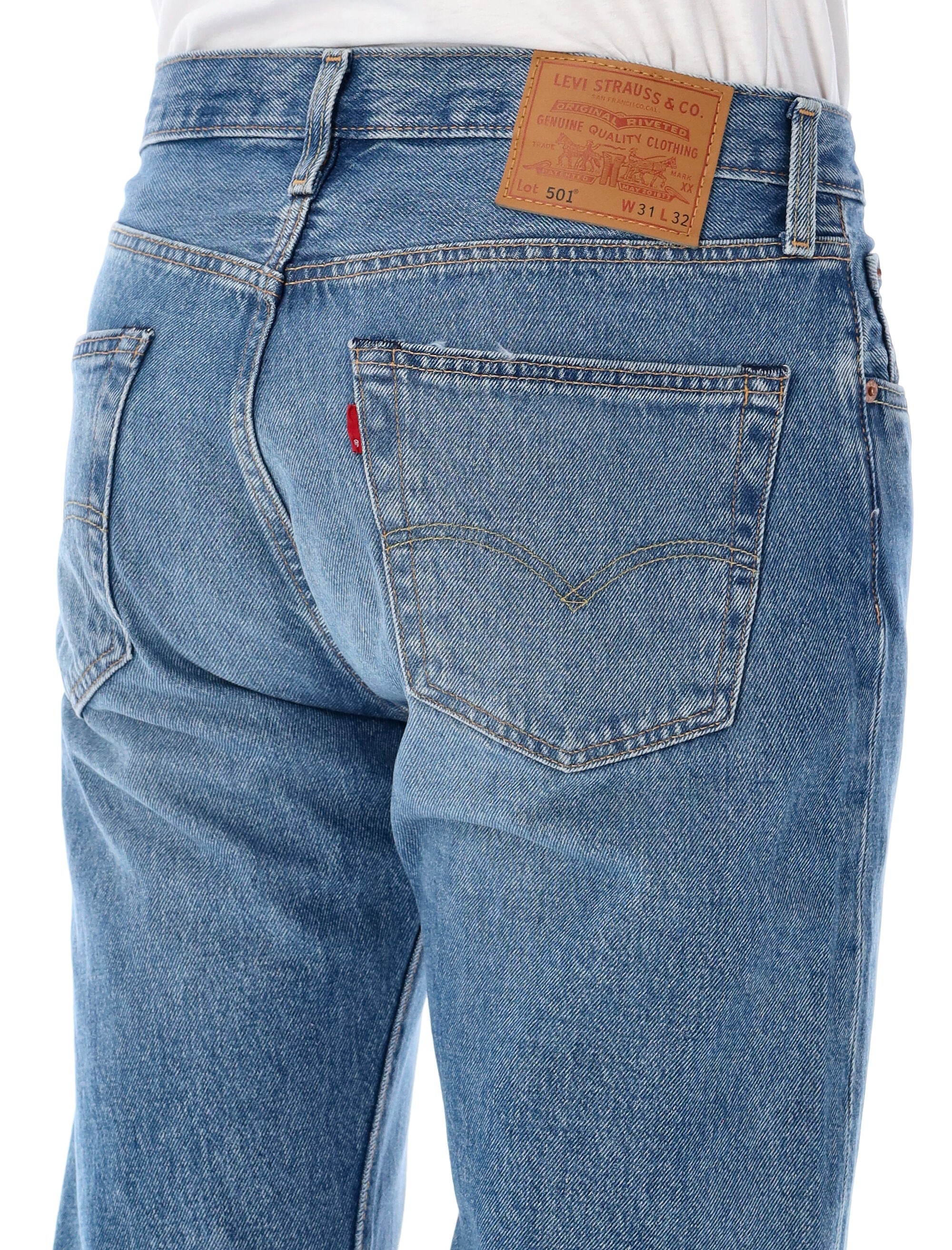 LEVI'S Classic Straight Fit 501 Jeans for Men