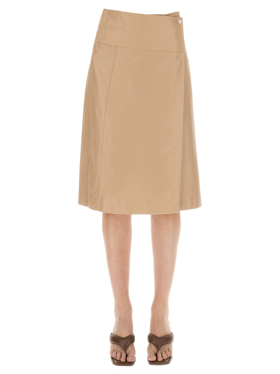 ARMA Chic Front Button Mini Skirt