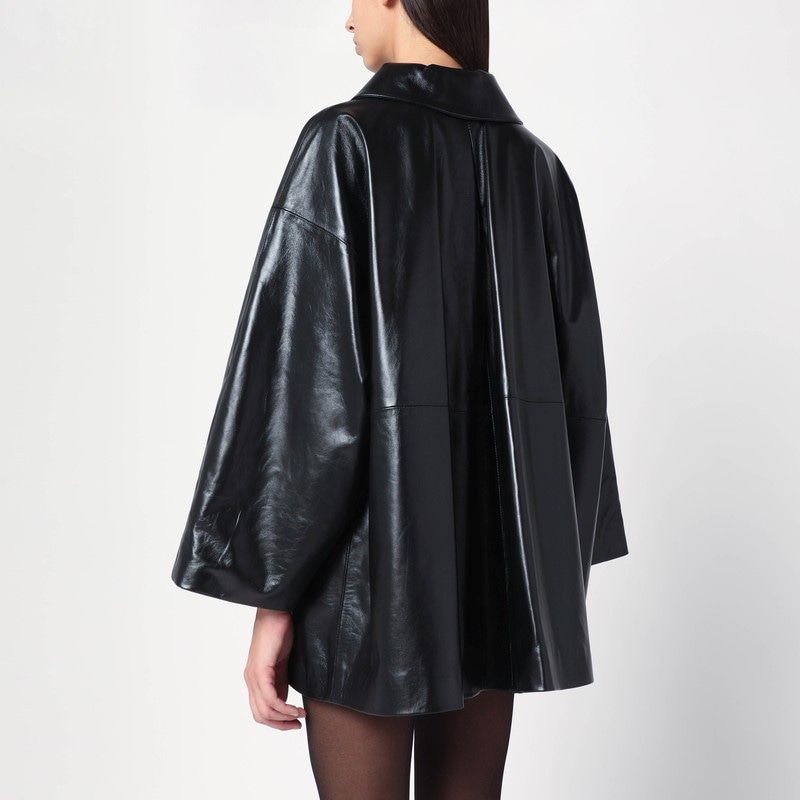 CASSELL Oversized Leather Jacket for Women - FW25