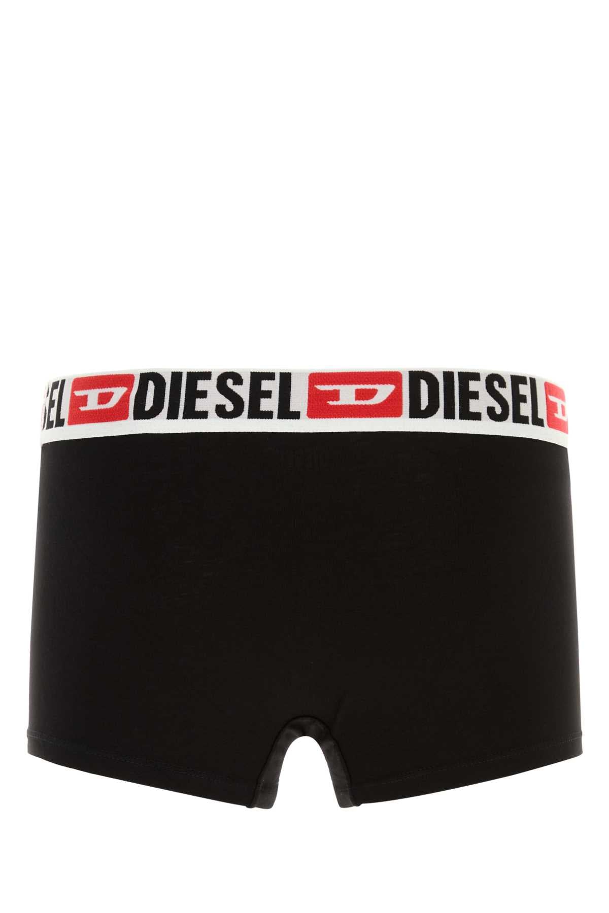 DIESEL Comfort Fit 3-Pack Boxer Briefs for Men