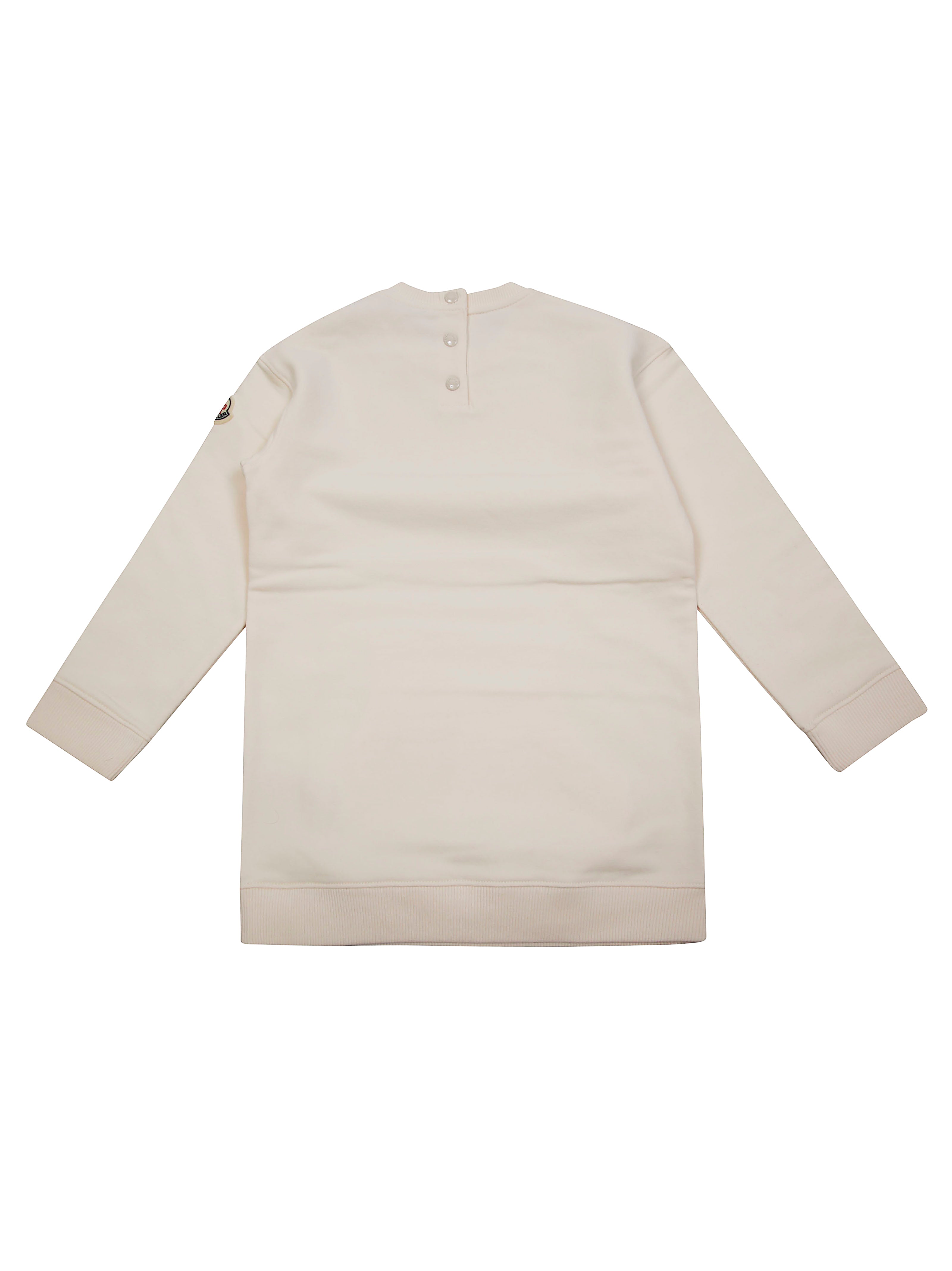 MONCLER Mini Casual Dress in Soft Sweatshirt Fabric