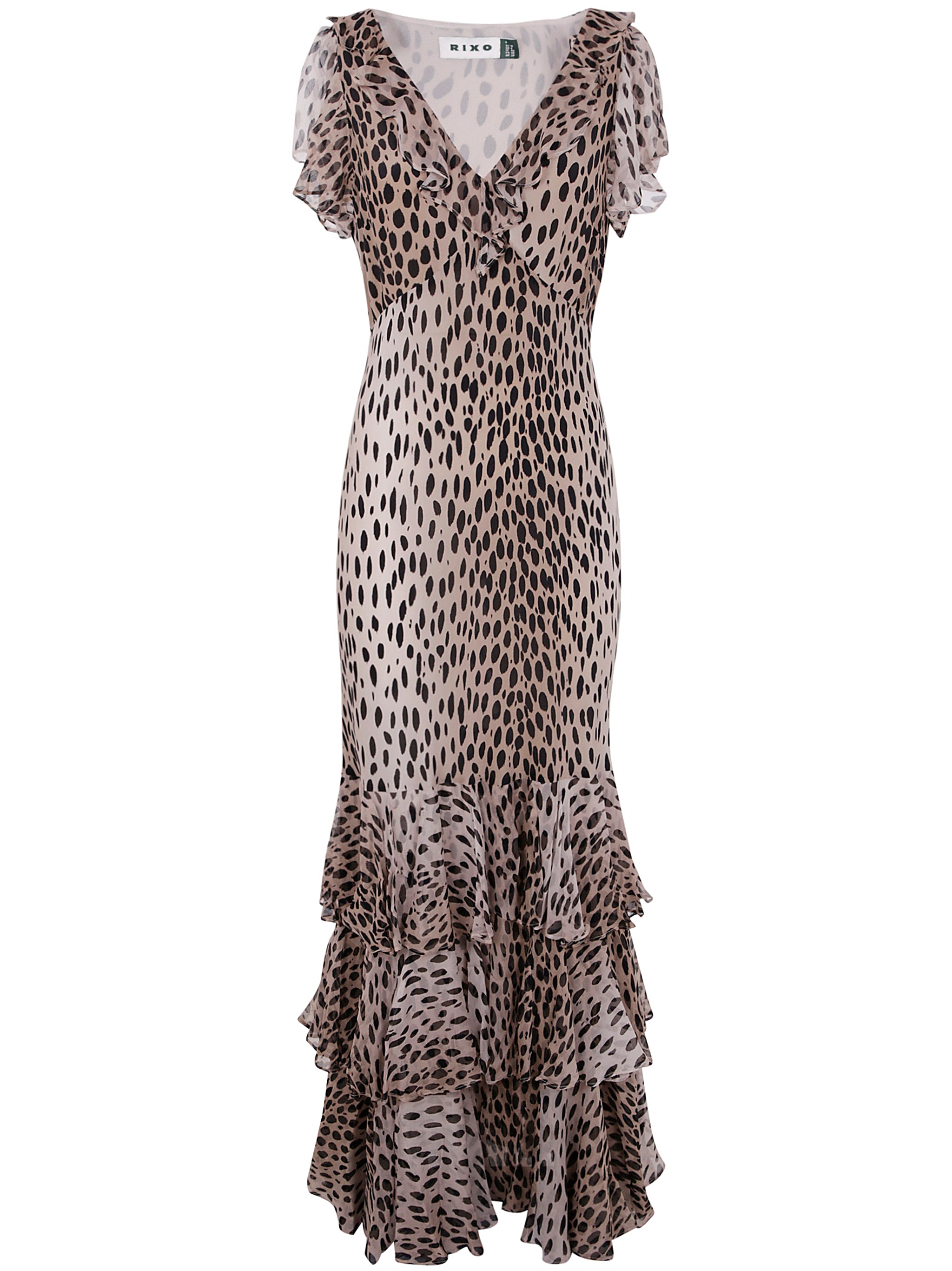 RIXO Elegant Midi Dress for Women