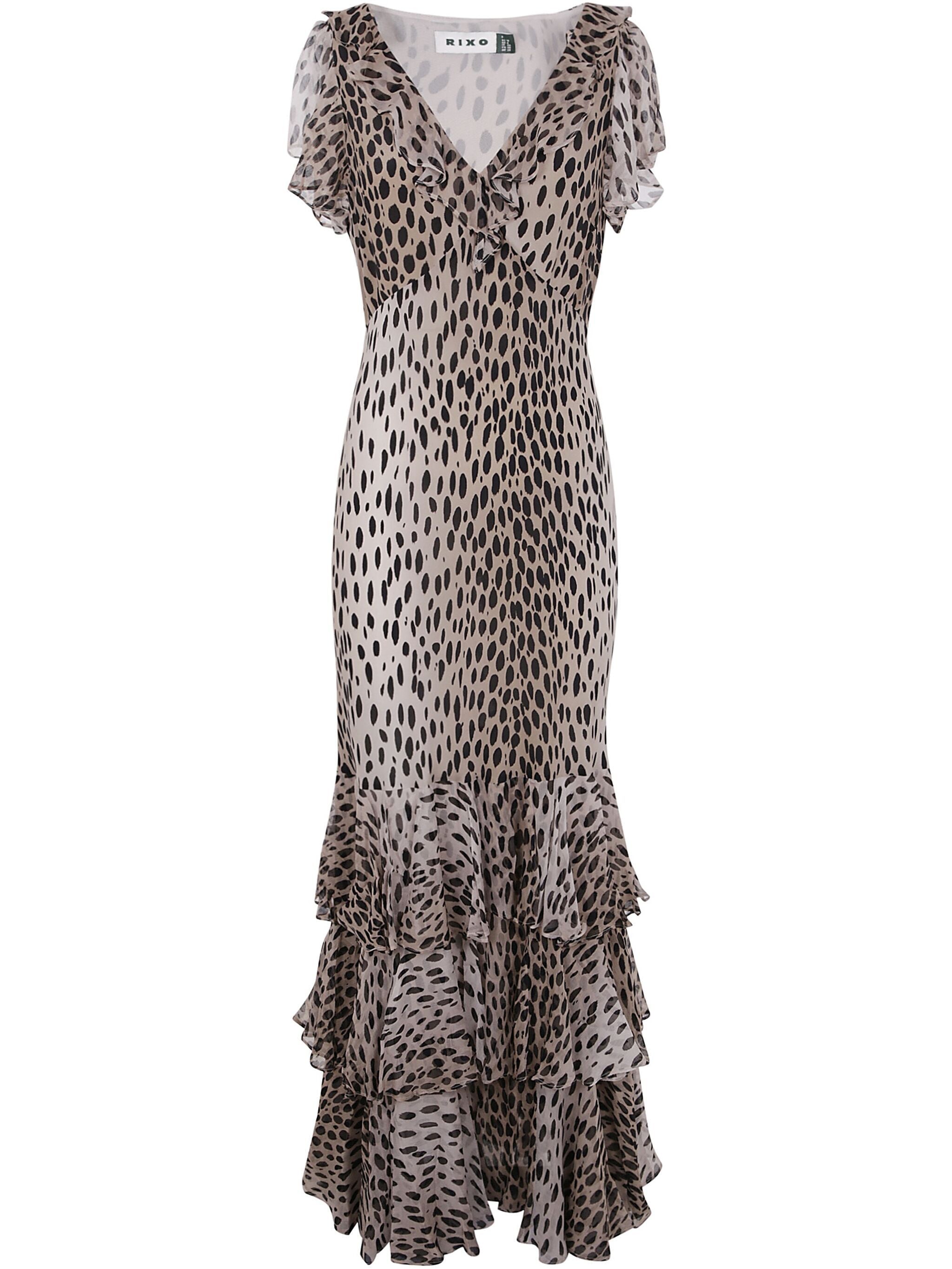 RIXO Elegant Midi Dress for Women