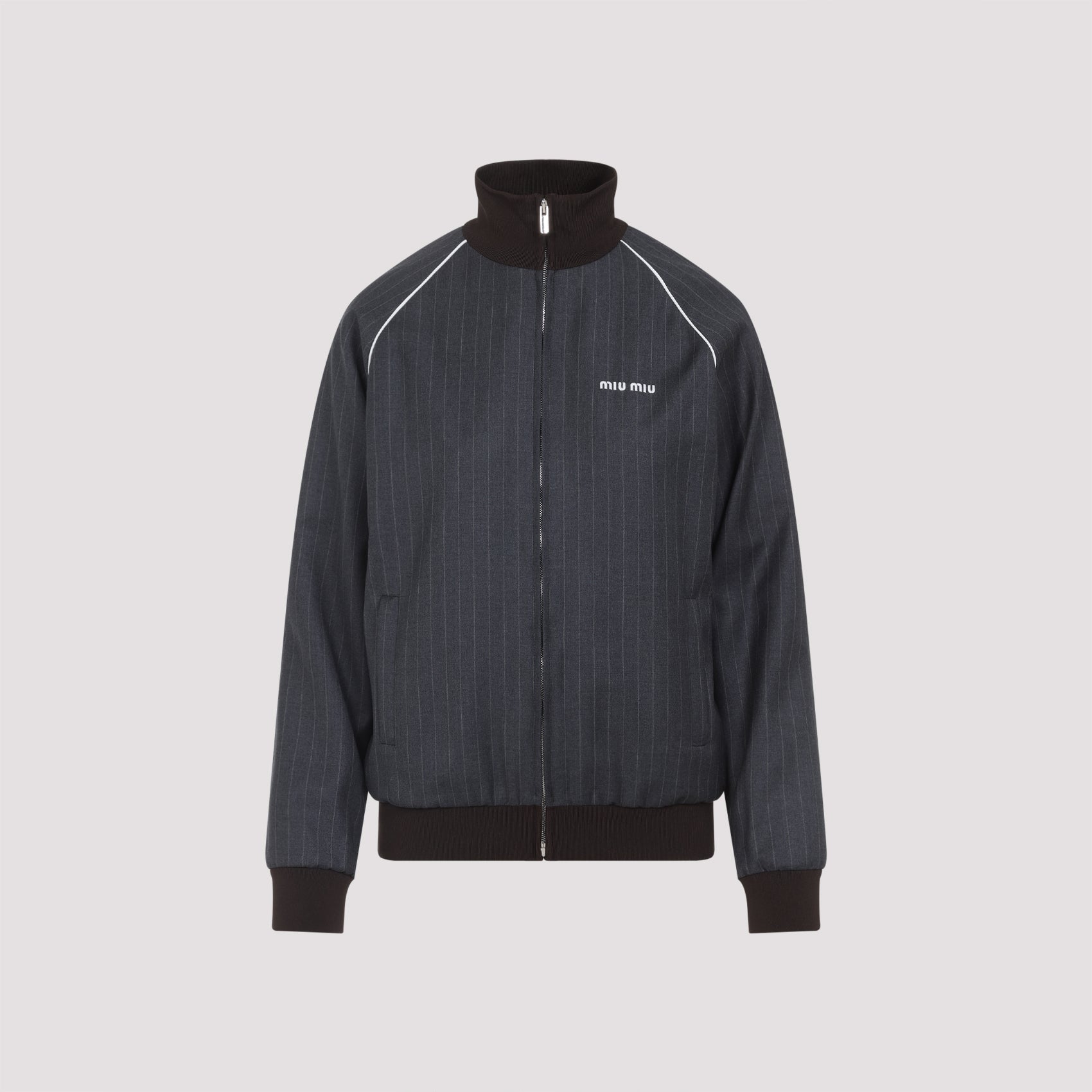 MIU MIU Men's Wool Bomber Jacket - FW25