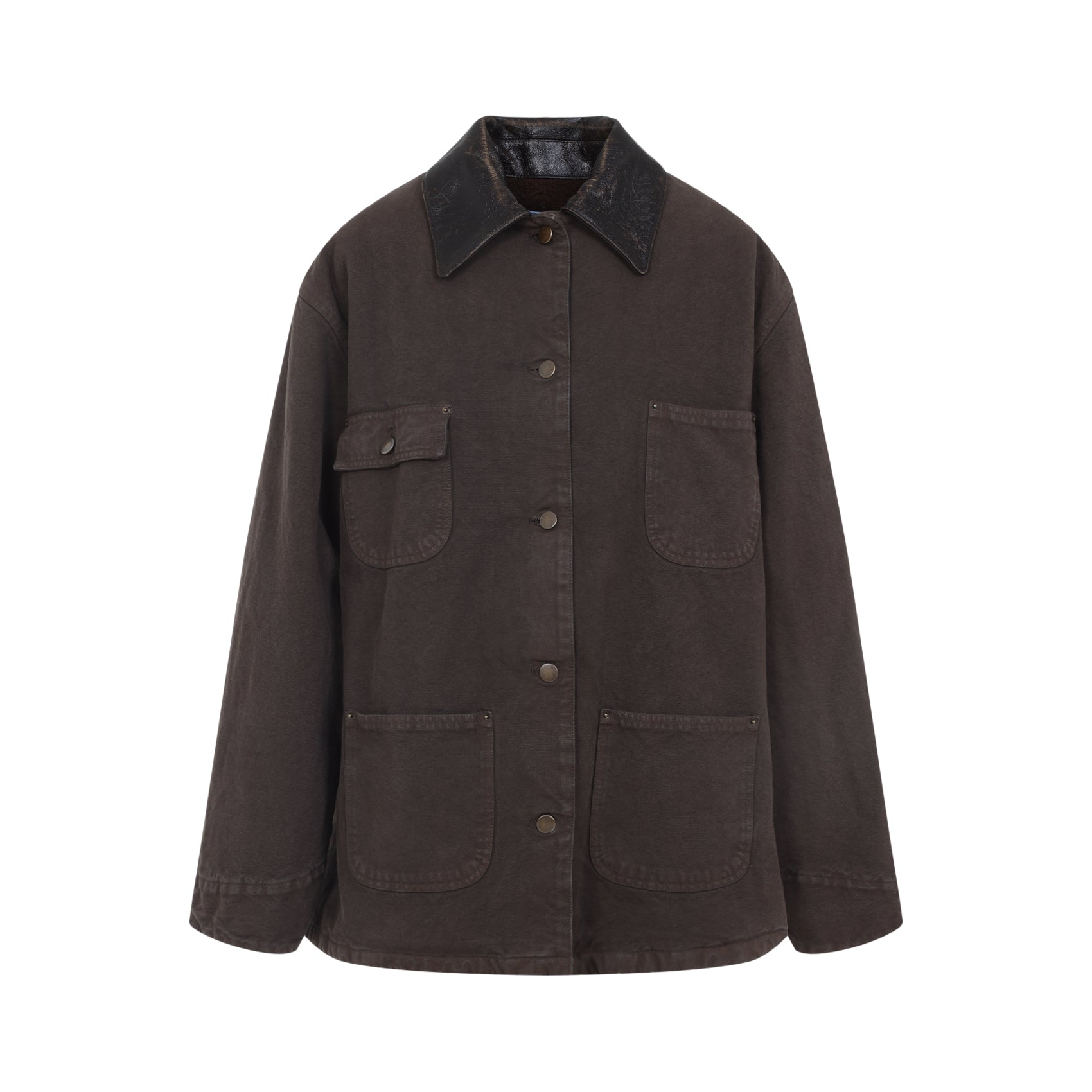 PRADA Cotton Jacket for Men - FW25 Collection