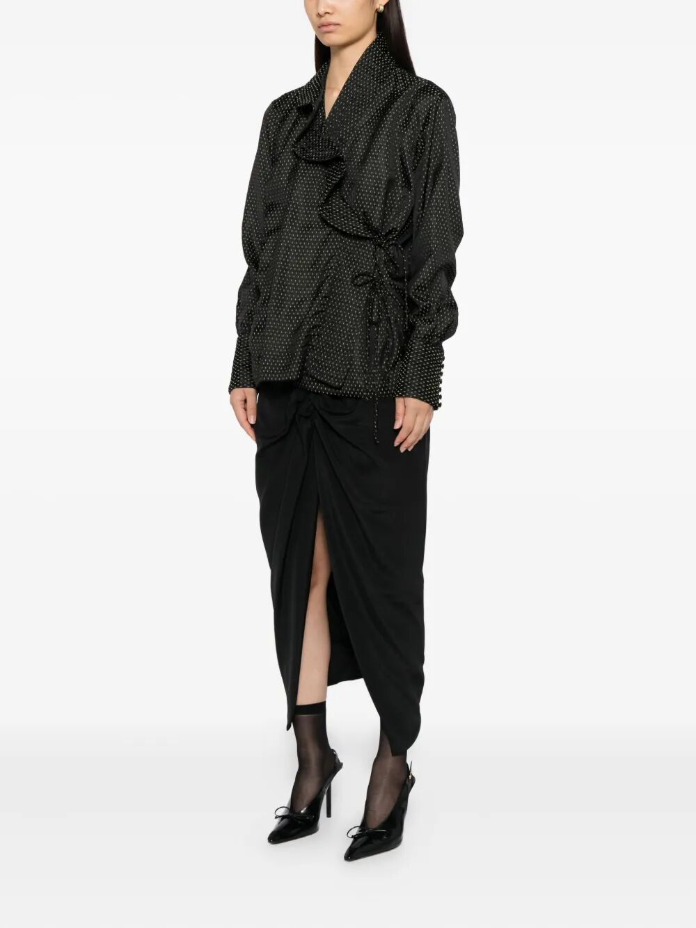 DRIES VAN NOTEN Ruffled Shirt