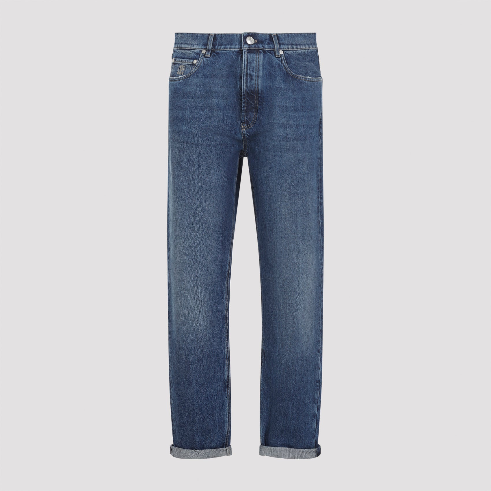 BRUNELLO CUCINELLI Men's Classic Denim Jeans