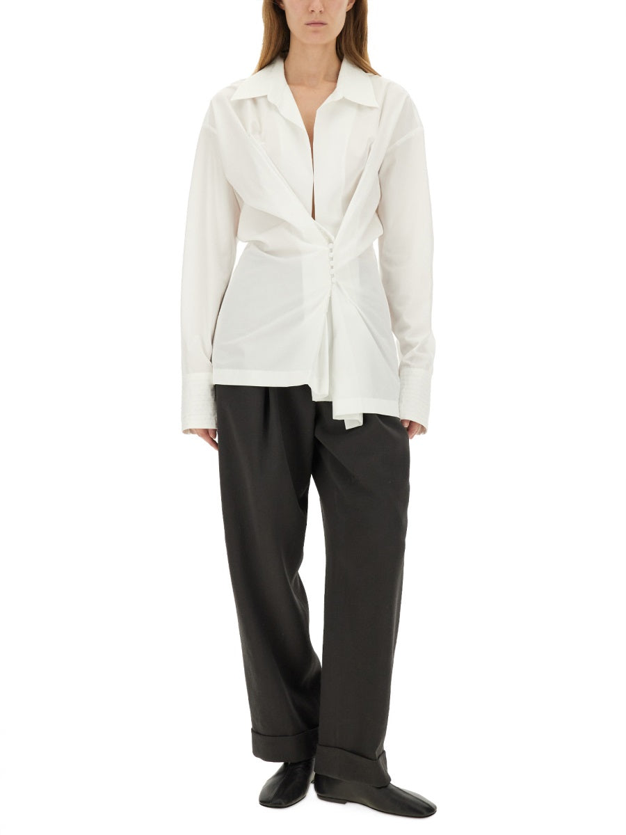 DRIES VAN NOTEN Elegant Wool Pants - Size 38