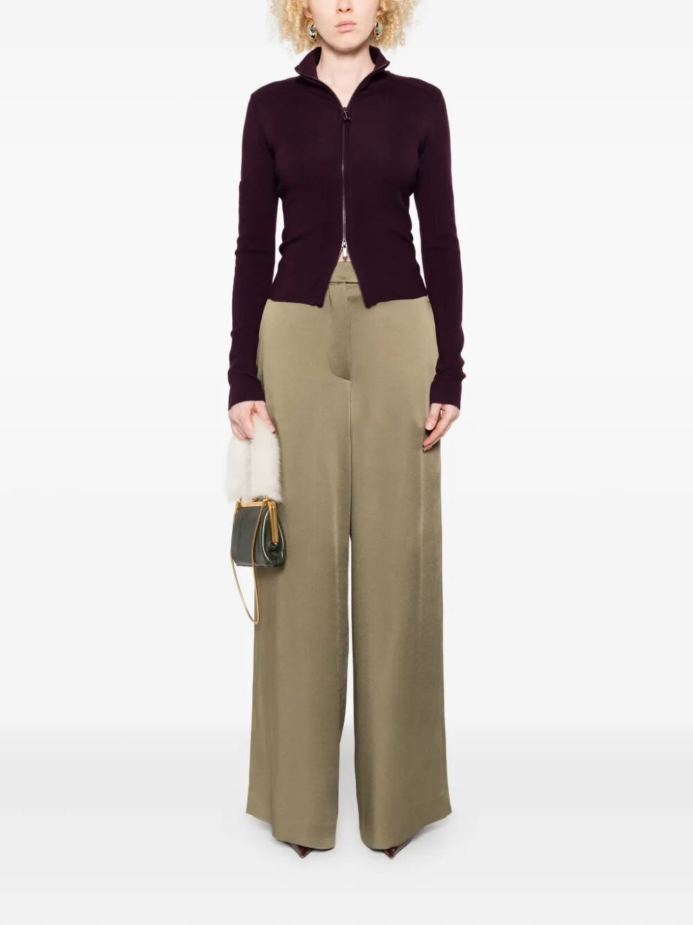 DRIES VAN NOTEN Wide Leg Trousers for Women - FW25 Collection