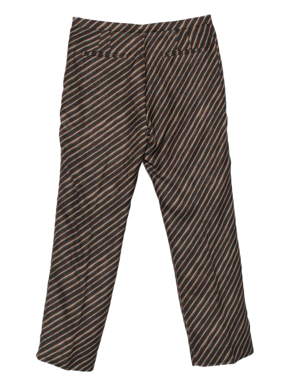 DRIES VAN NOTEN Wool Striped Trousers - FW25 Collection